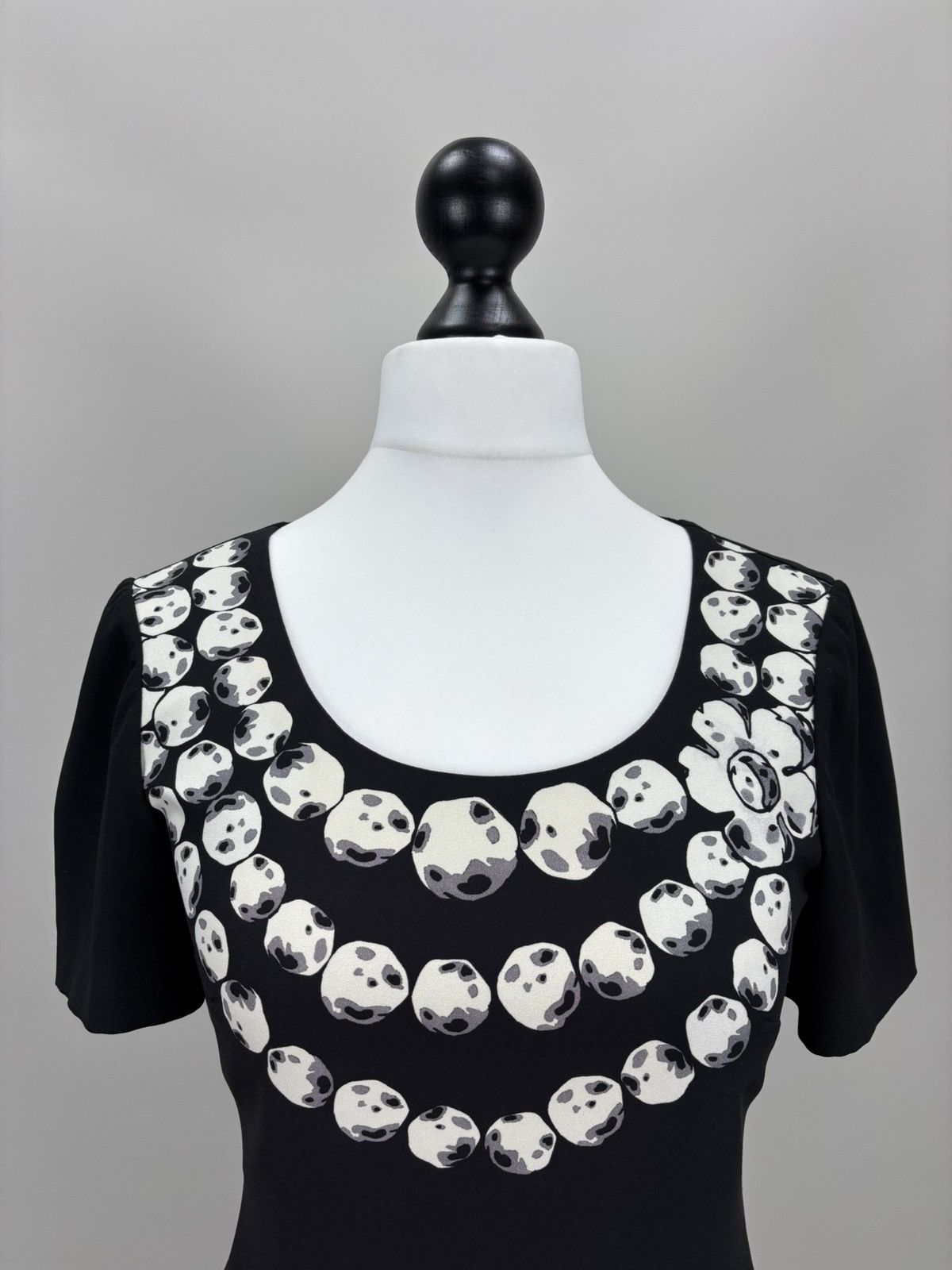 Moschino Womens dresses Moschino Cheapandchic Size 40 Color Black Size S / US 4 / IT 40 - 3 Thumbnail