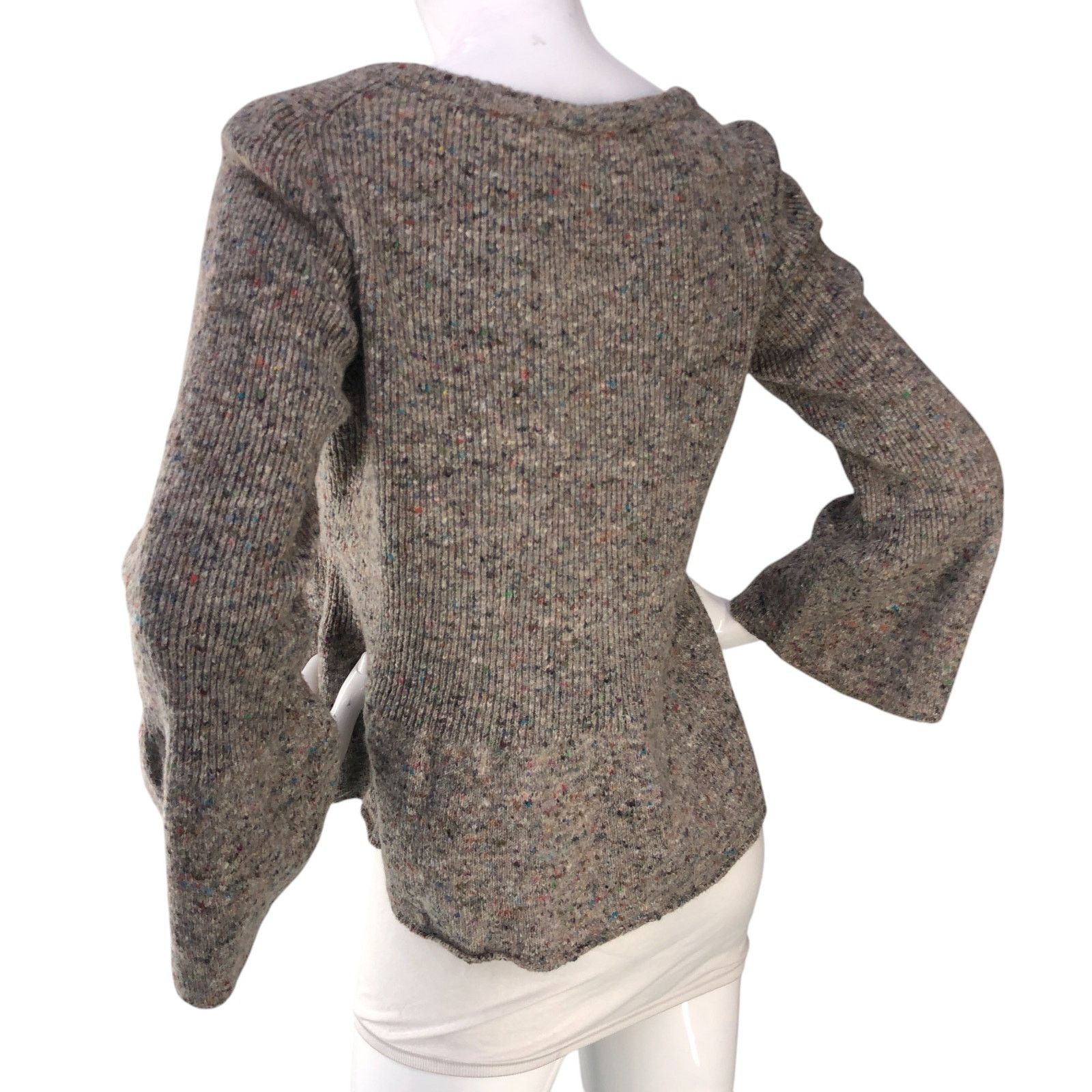 Stella McCartney Stella McCartney Size 40 US M Sweater Bell Sleeve Peplum Size M / US 6-8 / IT 42-44 - 6 Thumbnail
