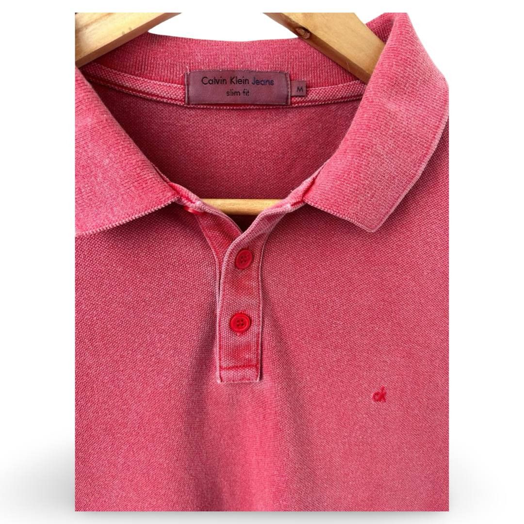 Calvin Klein Calvin Klein washed polo #1104 Size US M / EU 48-50 / 2 - 2 Thumbnail