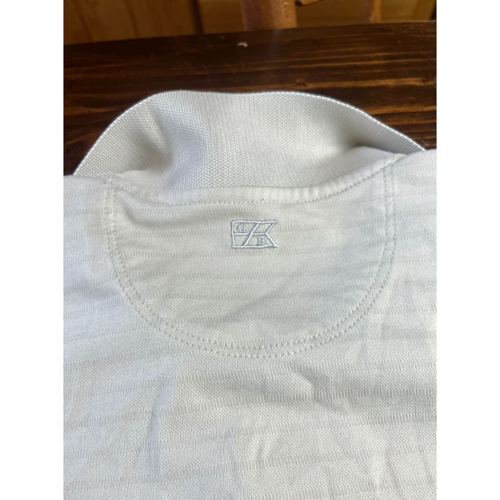 Cutter & Buck Cutter & Buck Shirt Women Large Tan Golf Polo CB Dry Tech Size L / US 10 / IT 46 - 5 Thumbnail