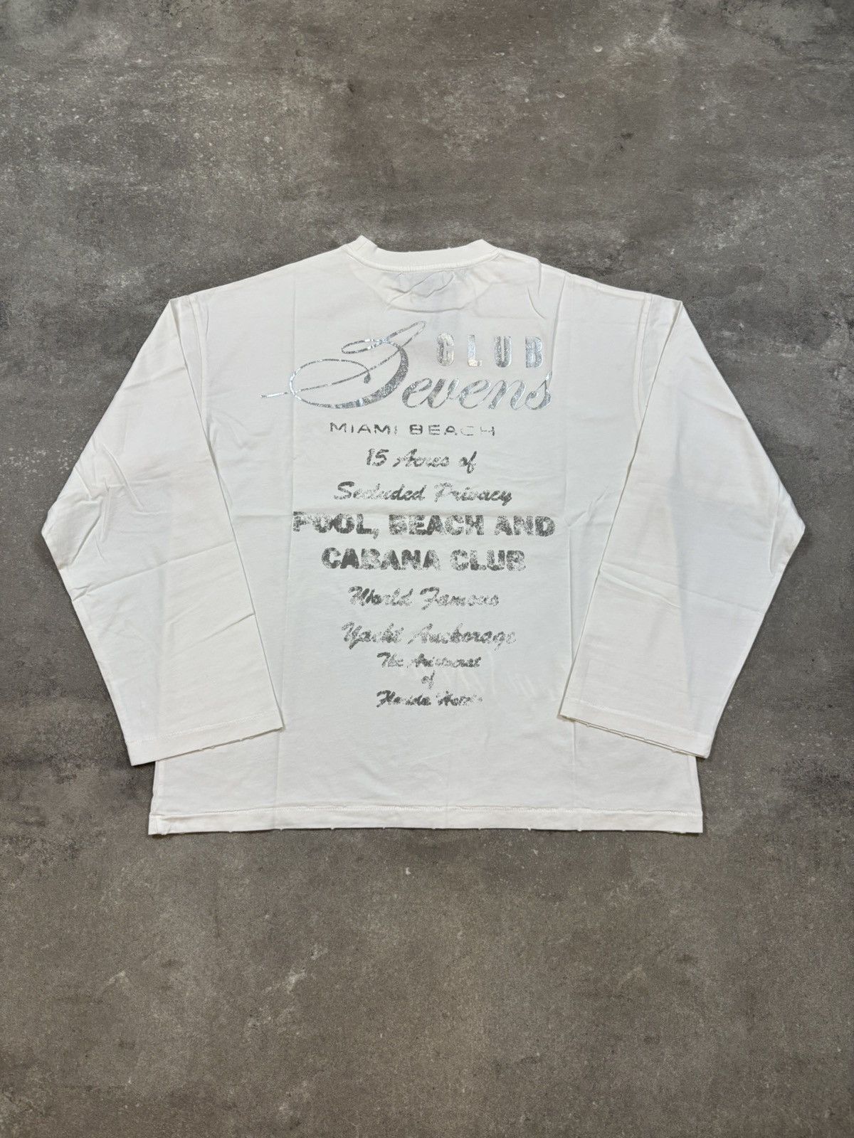 TRIPLE SEVENS Triple Sevens Room Service Long Sleeve, White Size US XXL / EU 58 / 5 - 2 Thumbnail