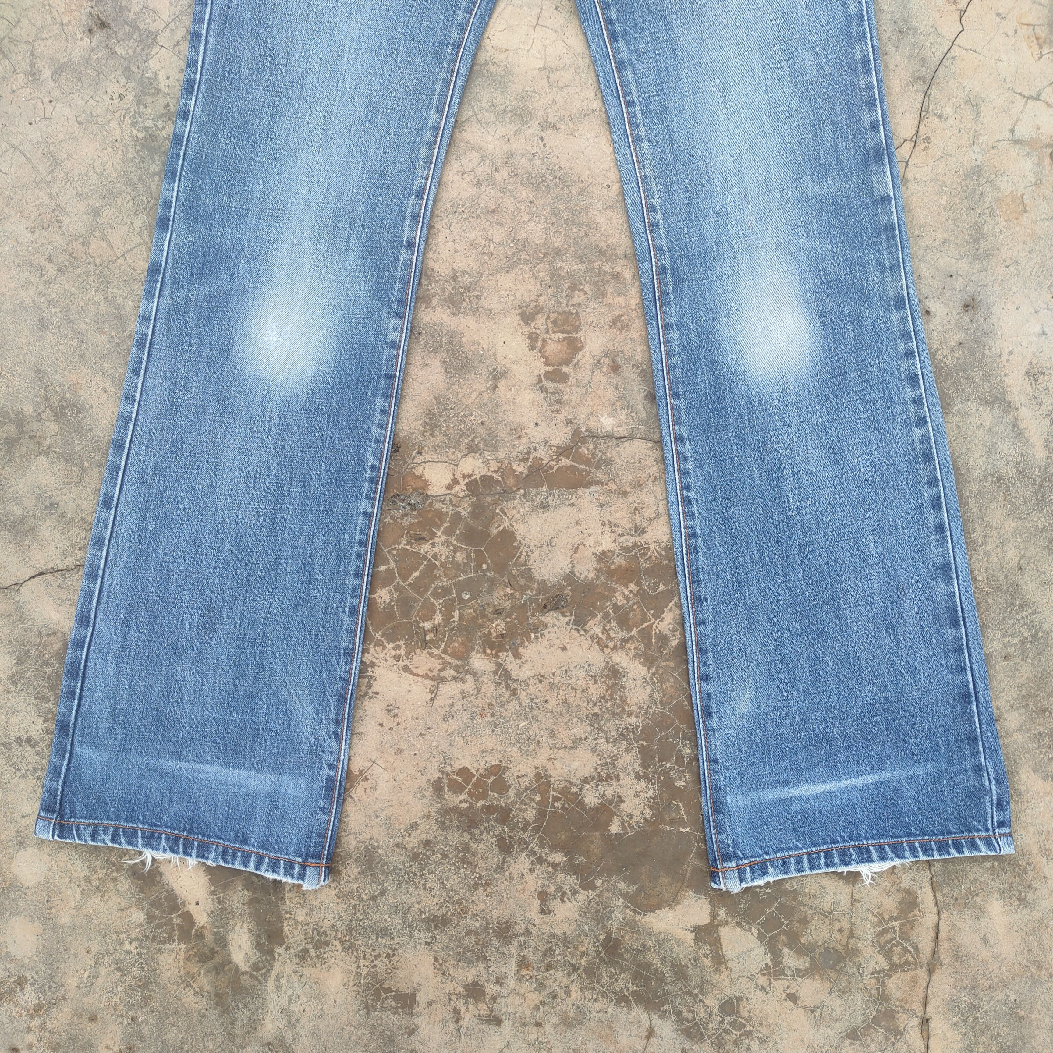 Japanese Brand VINTAGE TORGA FLARE FADED DENIM JEANS PANTS Size US 29 - 4 Thumbnail