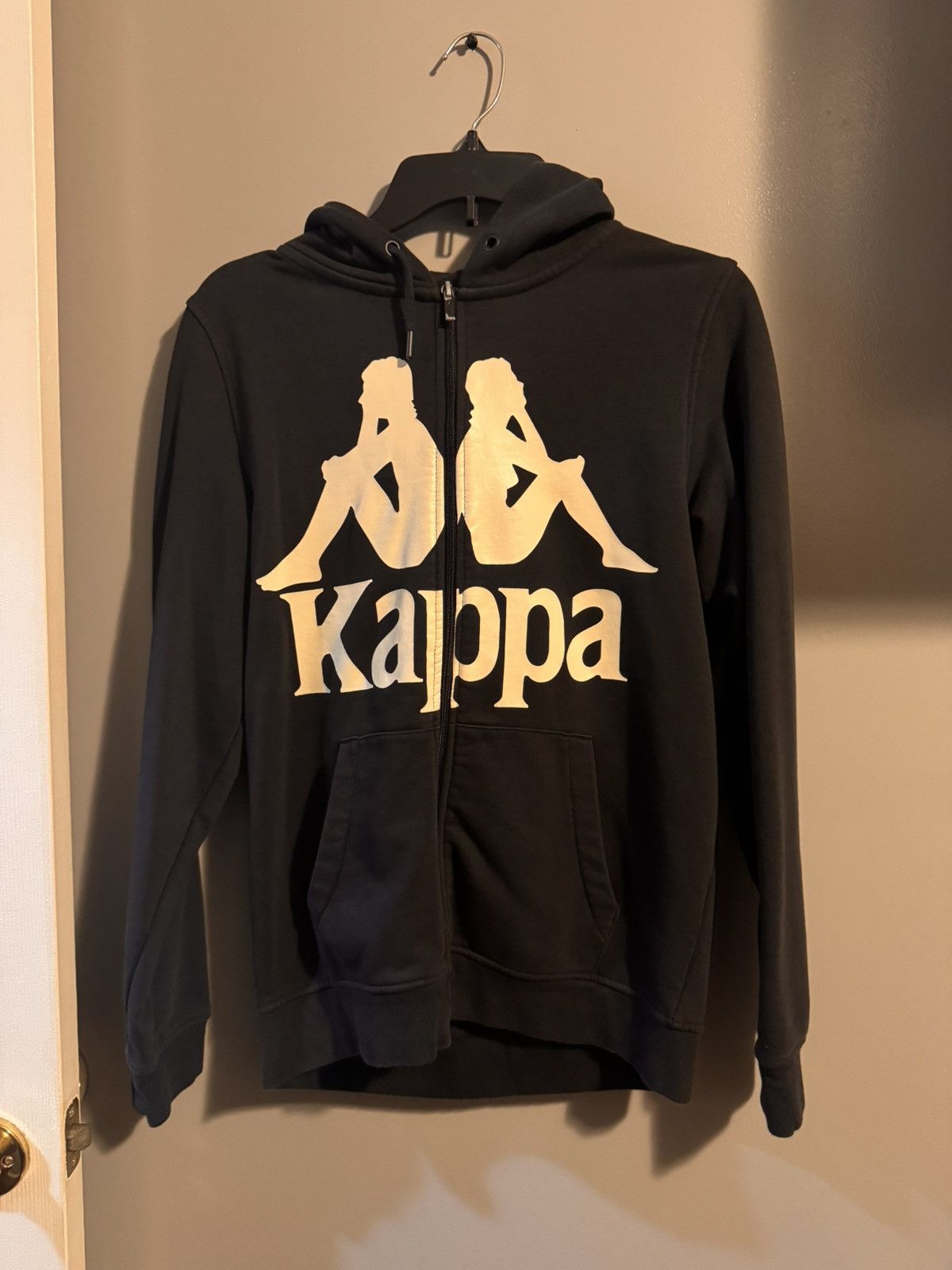 Kappa hoodie black 2025