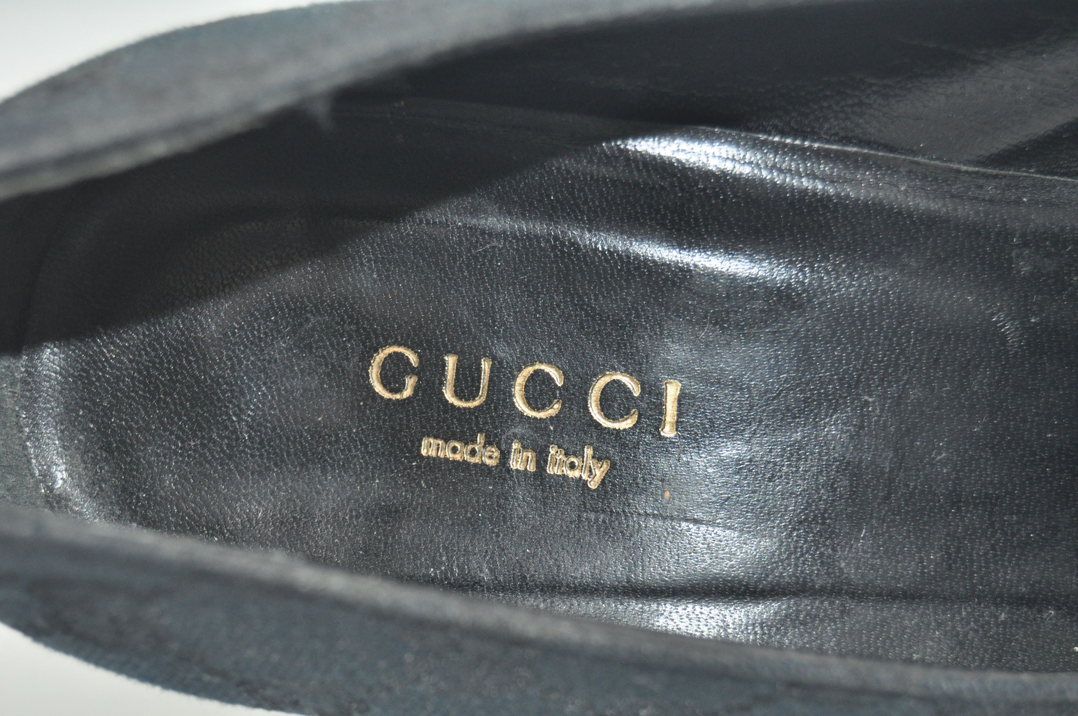 Gucci Gucci - Monogram Heel Pumps Size US 8 / IT 38 - 6 Thumbnail
