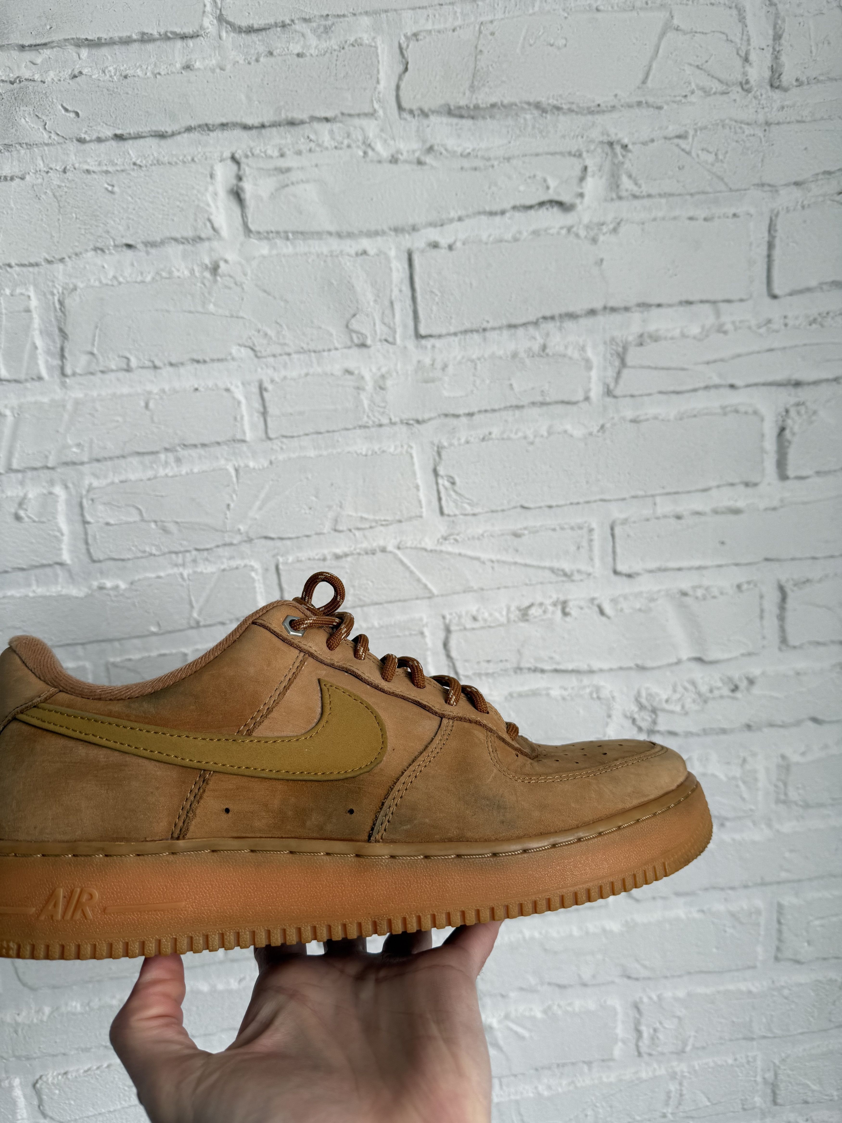 Nike Nike Air Force 1 wb flax suede leather sneakers Size US 11.5 / EU 44-45 - 8 Thumbnail