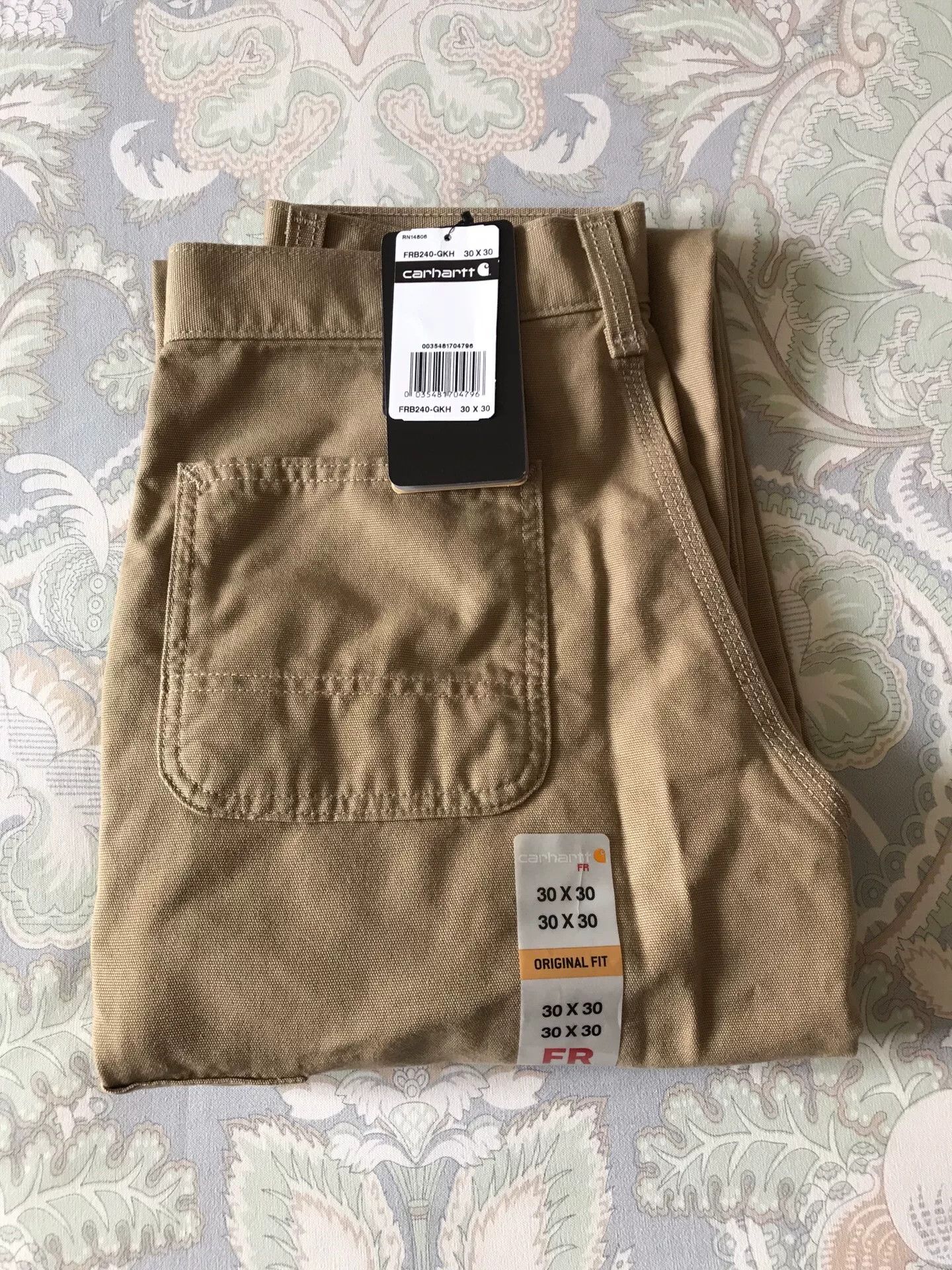 Carhartt Carhartt FRB240 Cargo Work Pants Size US 30 / EU 46 - 1 Thumbnail