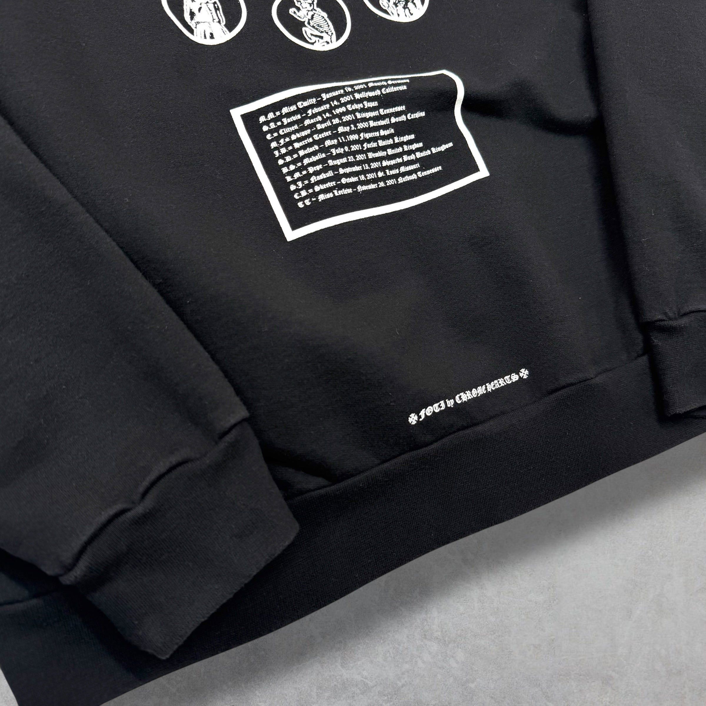 Chrome Hearts Chrome Hearts Joe Foti Logos Zip Up Hoodie M Size US M / EU 48-50 / 2 - 5 Thumbnail