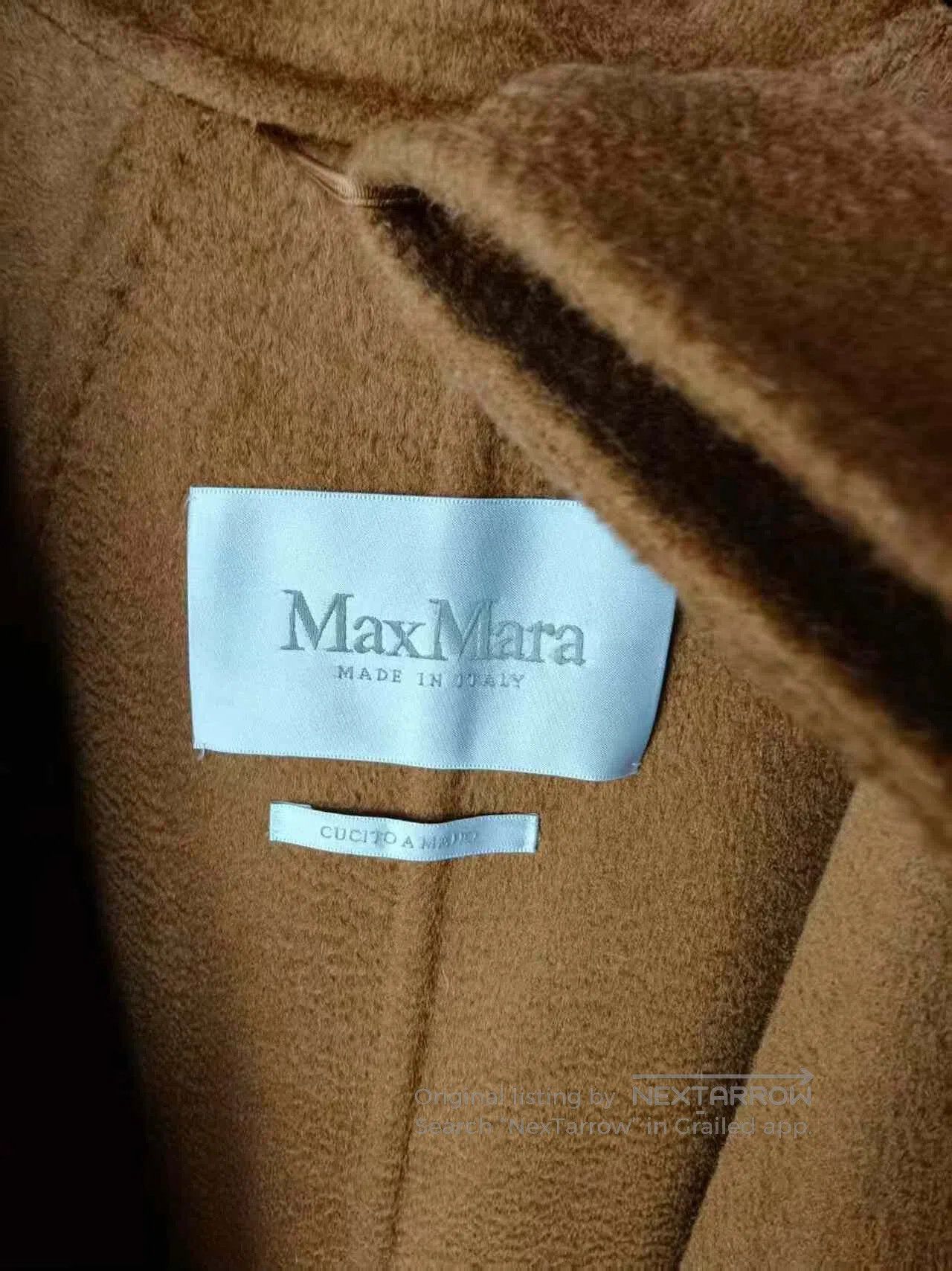 Max Mara MaxMara Labbro Classic Robe Cashmere Coat. Size M / US 6-8 / IT 42-44 - 4 Thumbnail