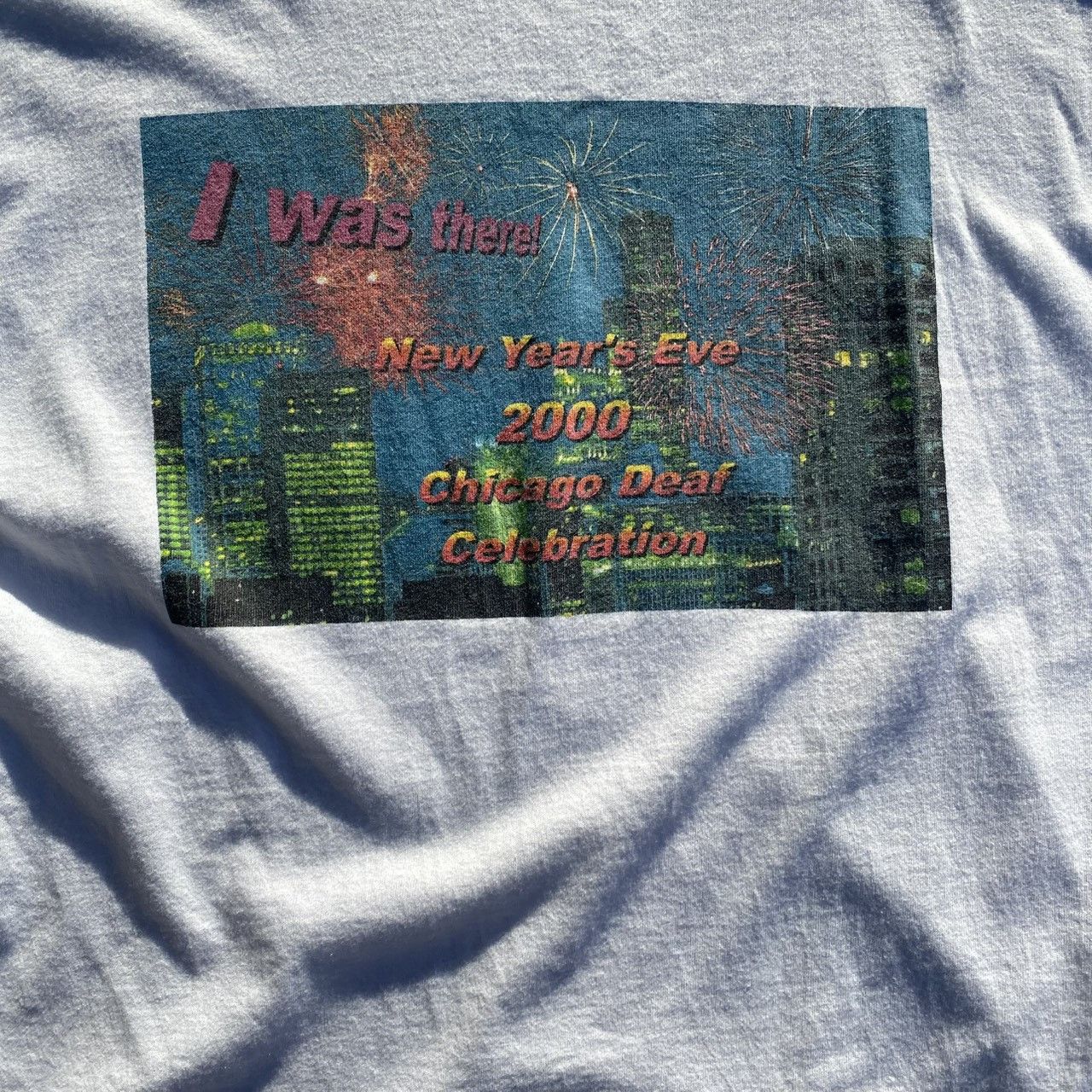 Fruit Of The Loom 00's y2k art tee back print vintage Size US XL / EU 56 / 4 - 3 Thumbnail