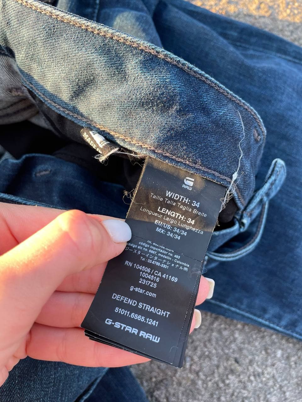 G-Star G-Star Raw Vintage Y2K Straight Jeans Size US 34 / EU 50 - 12 Thumbnail