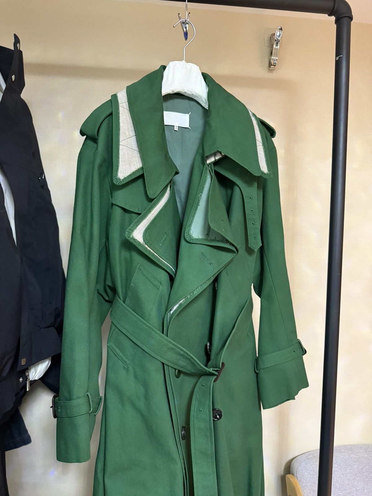 Maison Margiela Maison Margiela FW20 Co-Ed deconstructed double layer coat Size US S / EU 44-46 / 1 - 3 Thumbnail