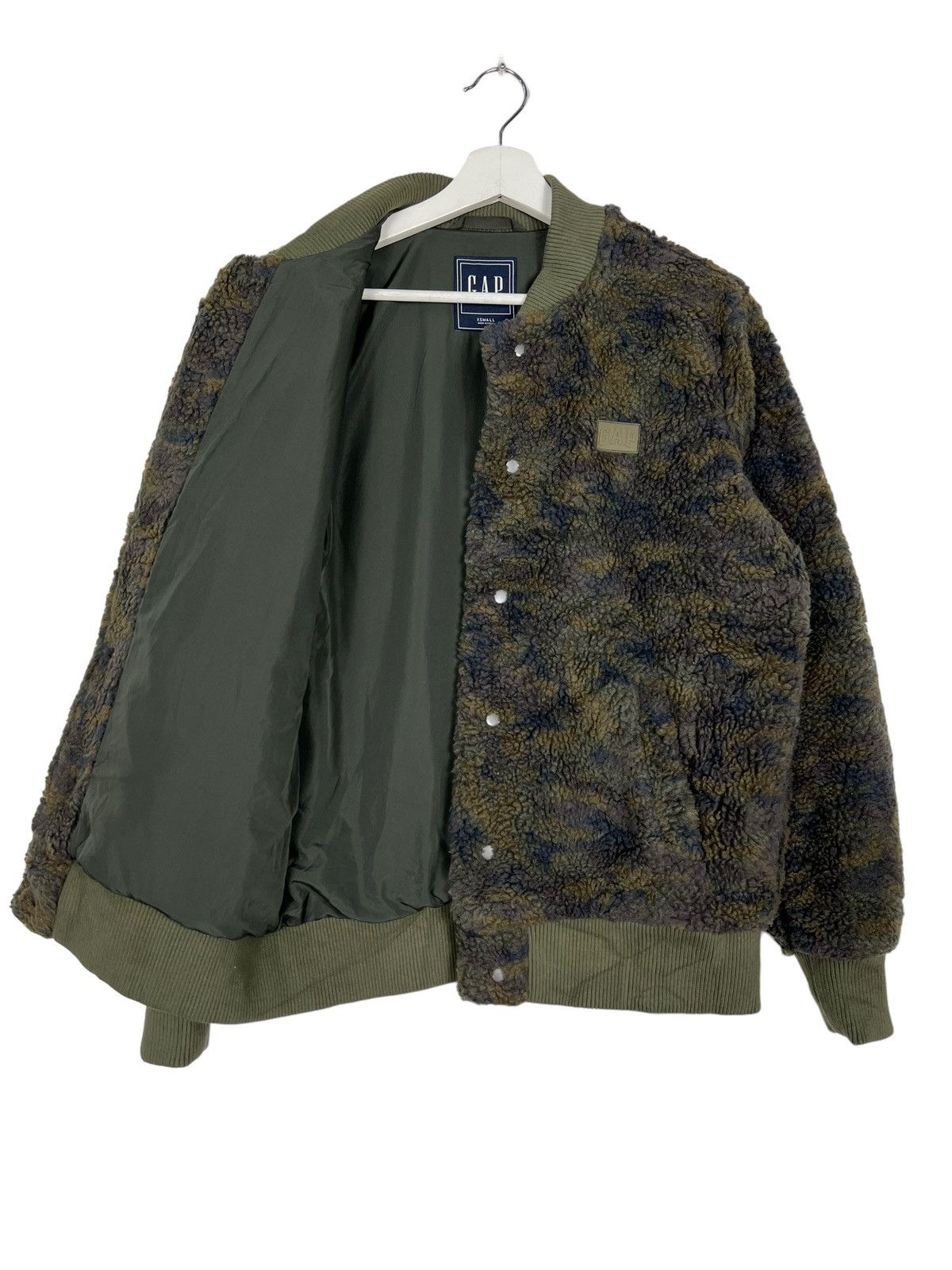 Japanese Brand 🔥 GAP FLEECE BOMBER JACKET Size US XS / EU 42 / 0 - 9 Thumbnail