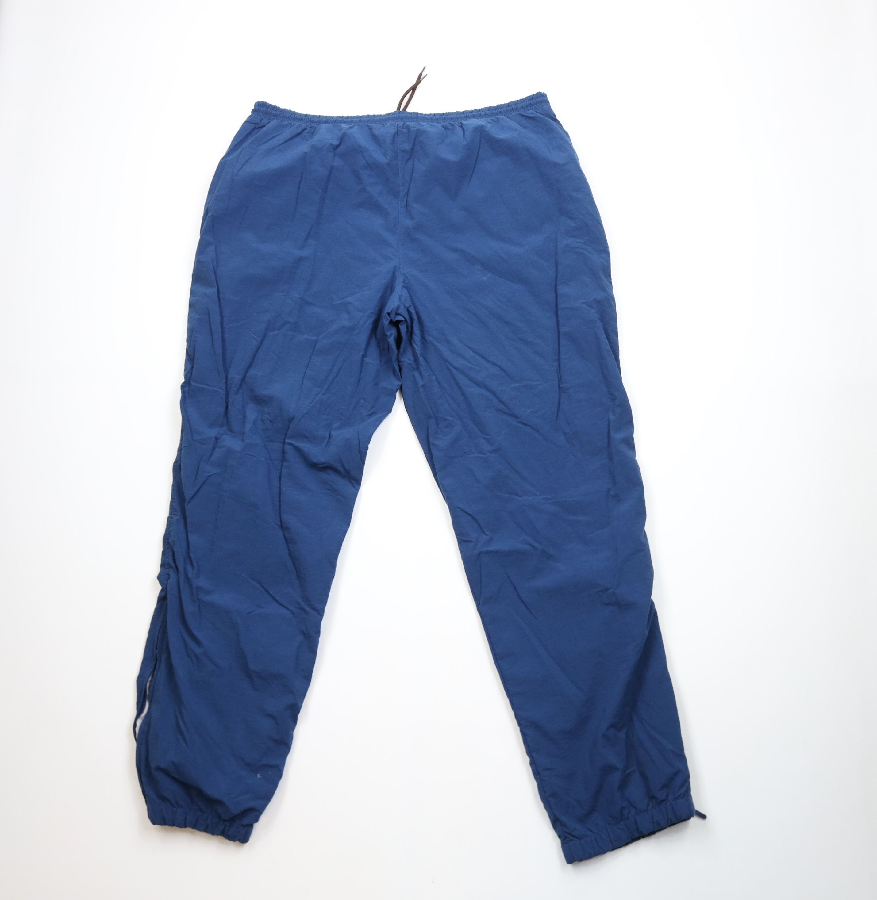 Reebok × Vintage Vintage 90s Reebok Classic Logo Lined Joggers Pants Blue Size US 38 / EU 54 - 11 Thumbnail