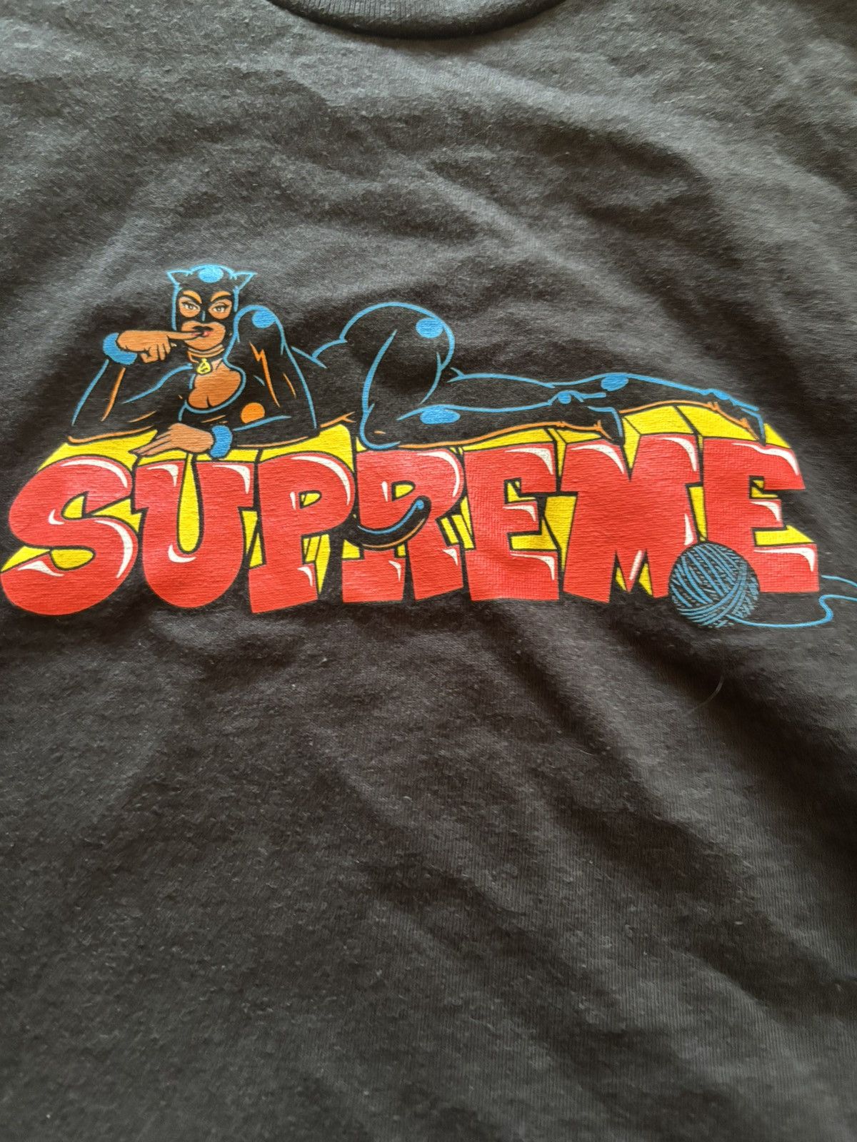 Supreme Supreme Catwomen tee Size US L / EU 52-54 / 3 - 1 Thumbnail