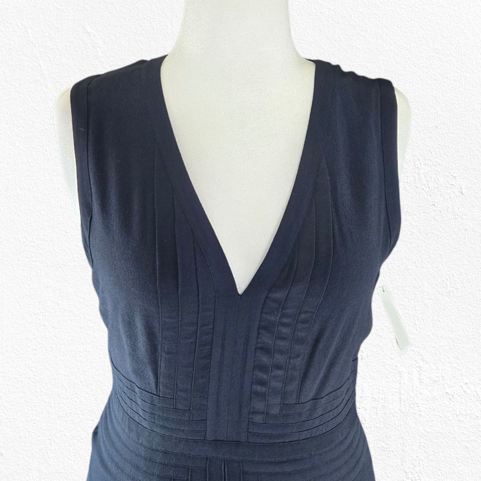 Equipment Equipment Navy Eclipse Midi Norice Dress Size 10 $450 Size L / US 10 / IT 46 - 3 Thumbnail