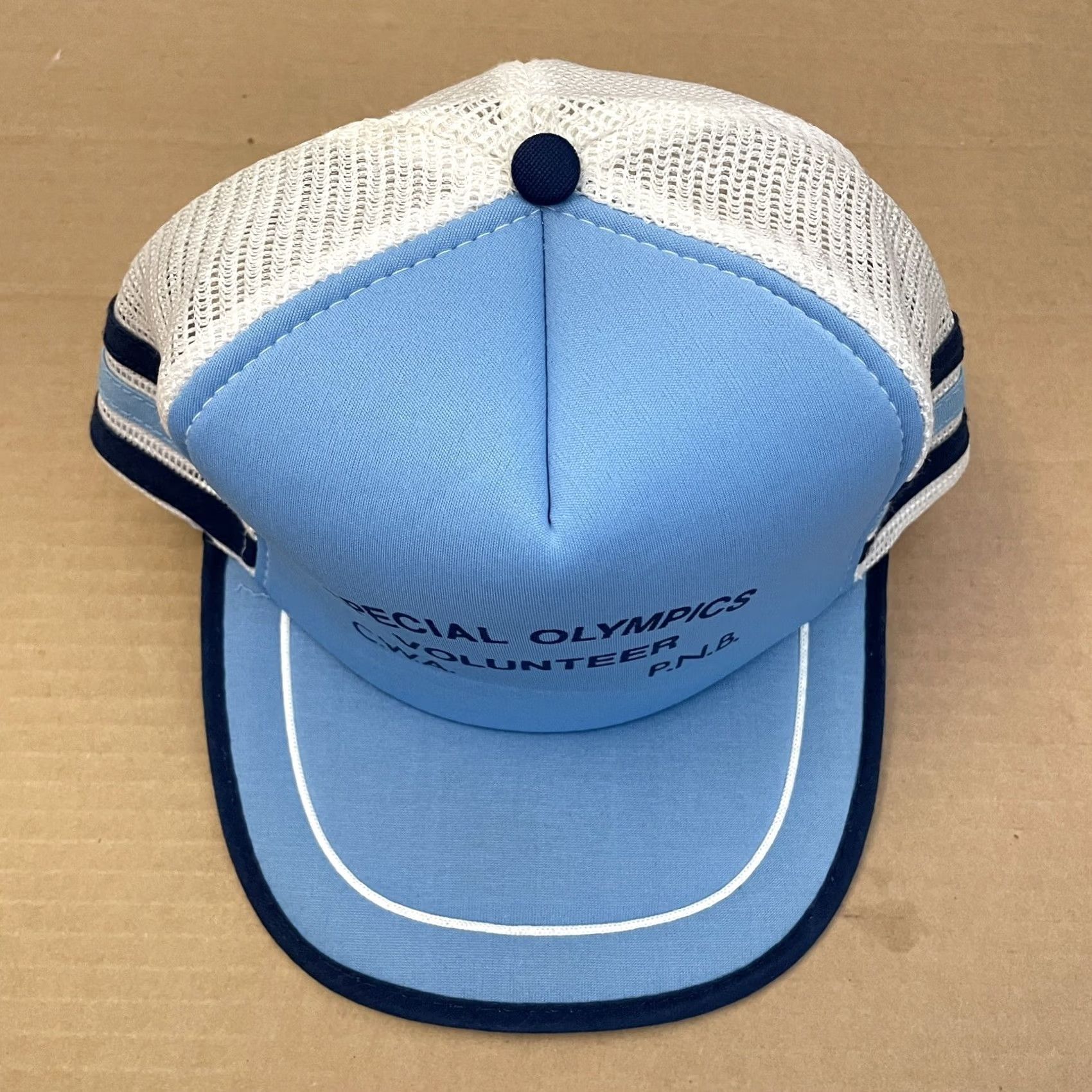 Vintage VINTAGE Special Olympics Hat Cap Snapback Blue Washington Adjustable 80s 90s Mens Size ONE SIZE - 5 Thumbnail