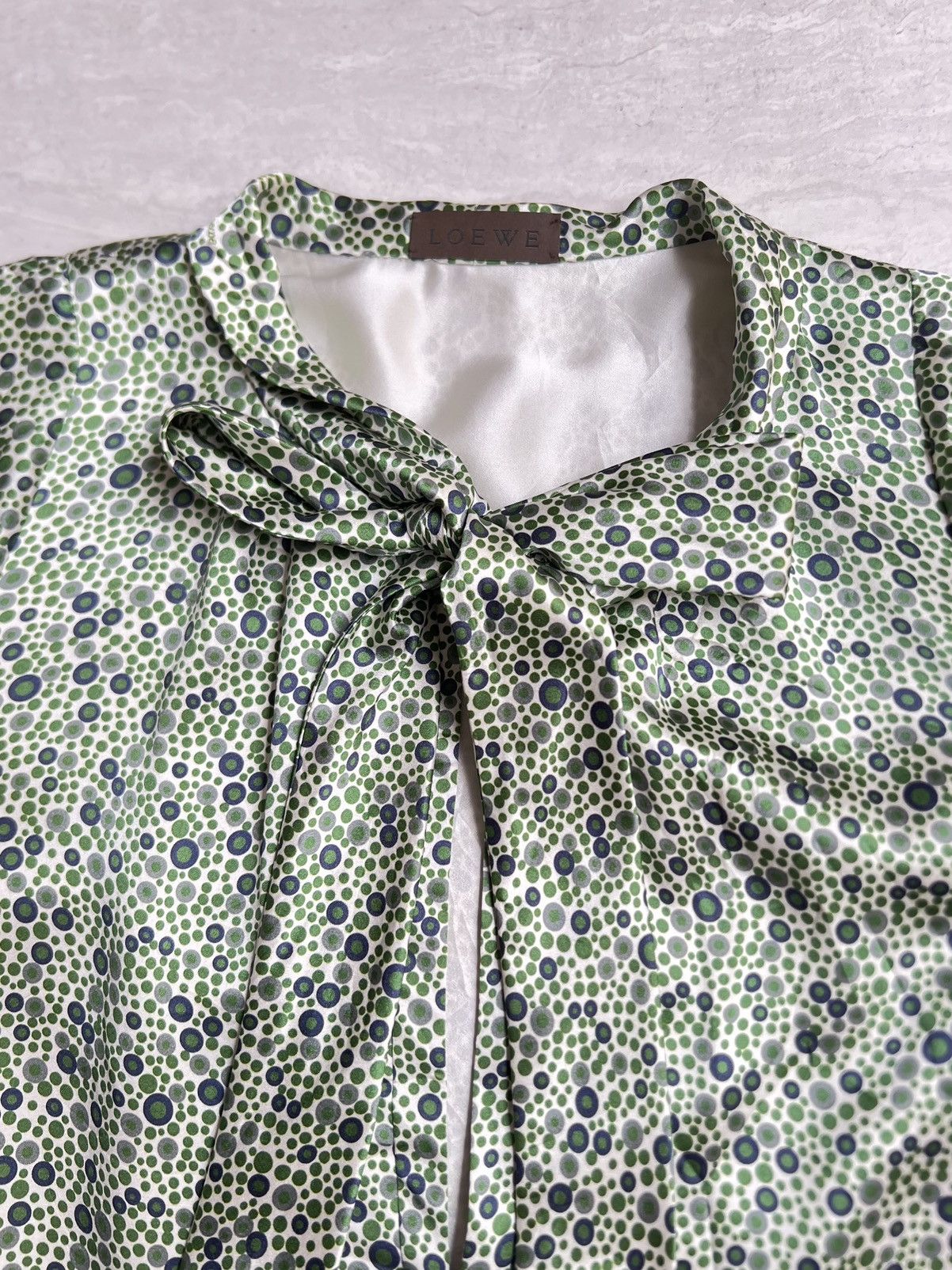 Loewe LOEWE Green Motive Dress Size S / US 4 / IT 40 - 9 Thumbnail