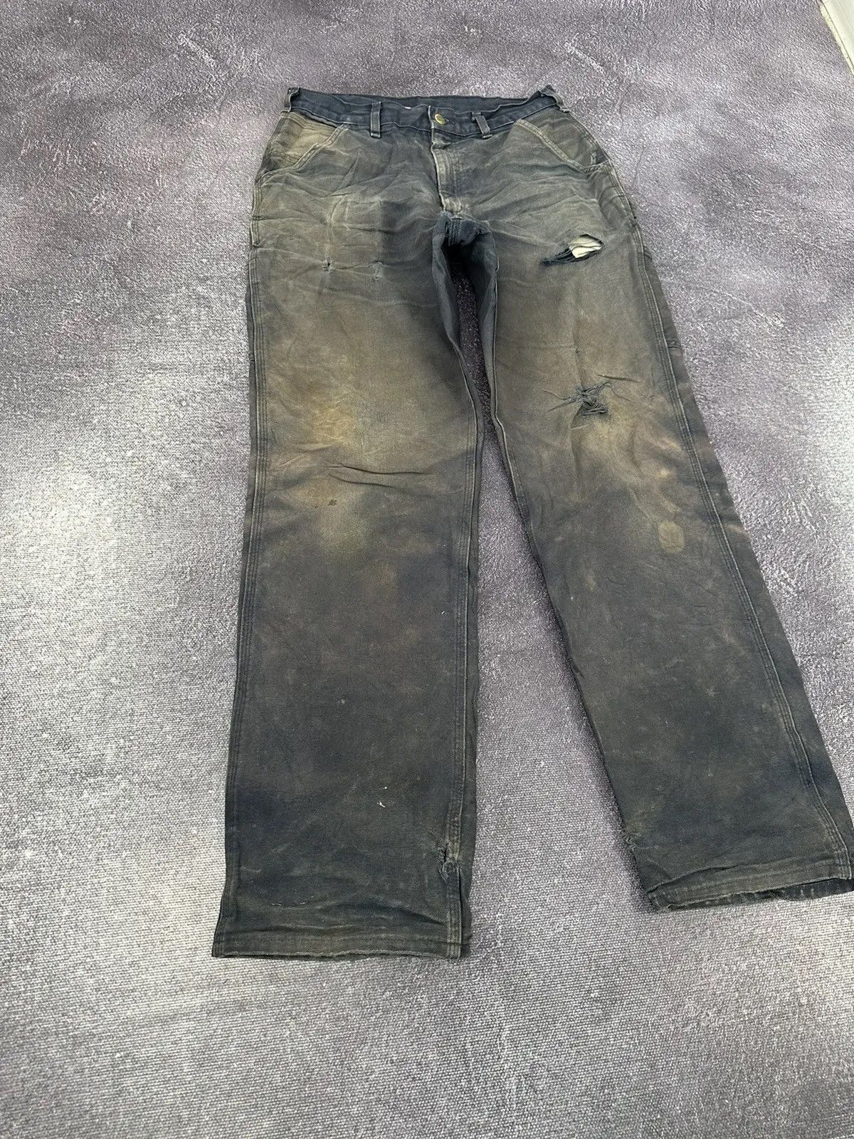 Carhartt × Vintage Vintage 90s Carhartt USA Faded Work Baggy Pants Jeans Size US 32 / EU 48 - 7 Thumbnail