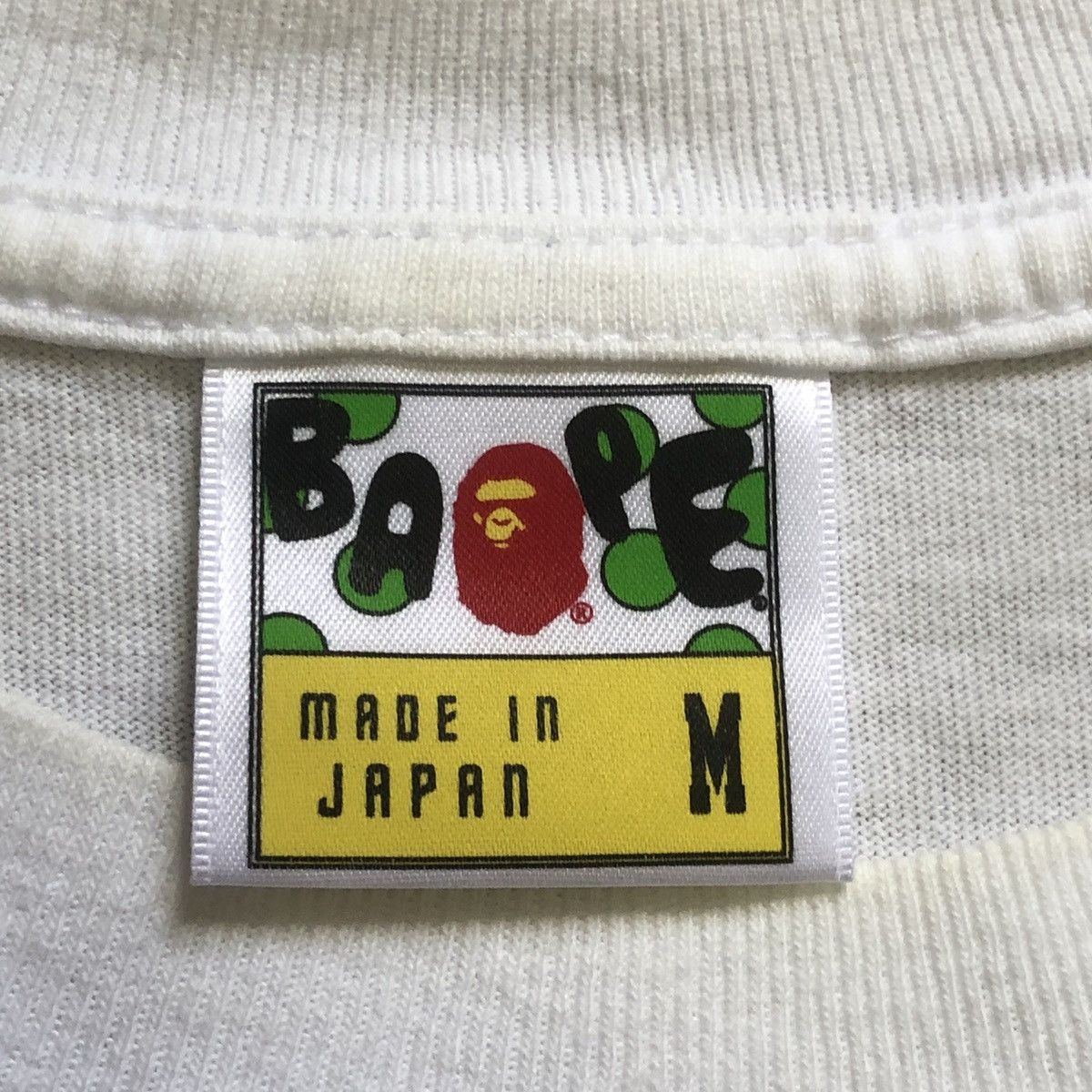 Bape Bape Spell Out Logo Tee Size US M / EU 48-50 / 2 - 5 Thumbnail