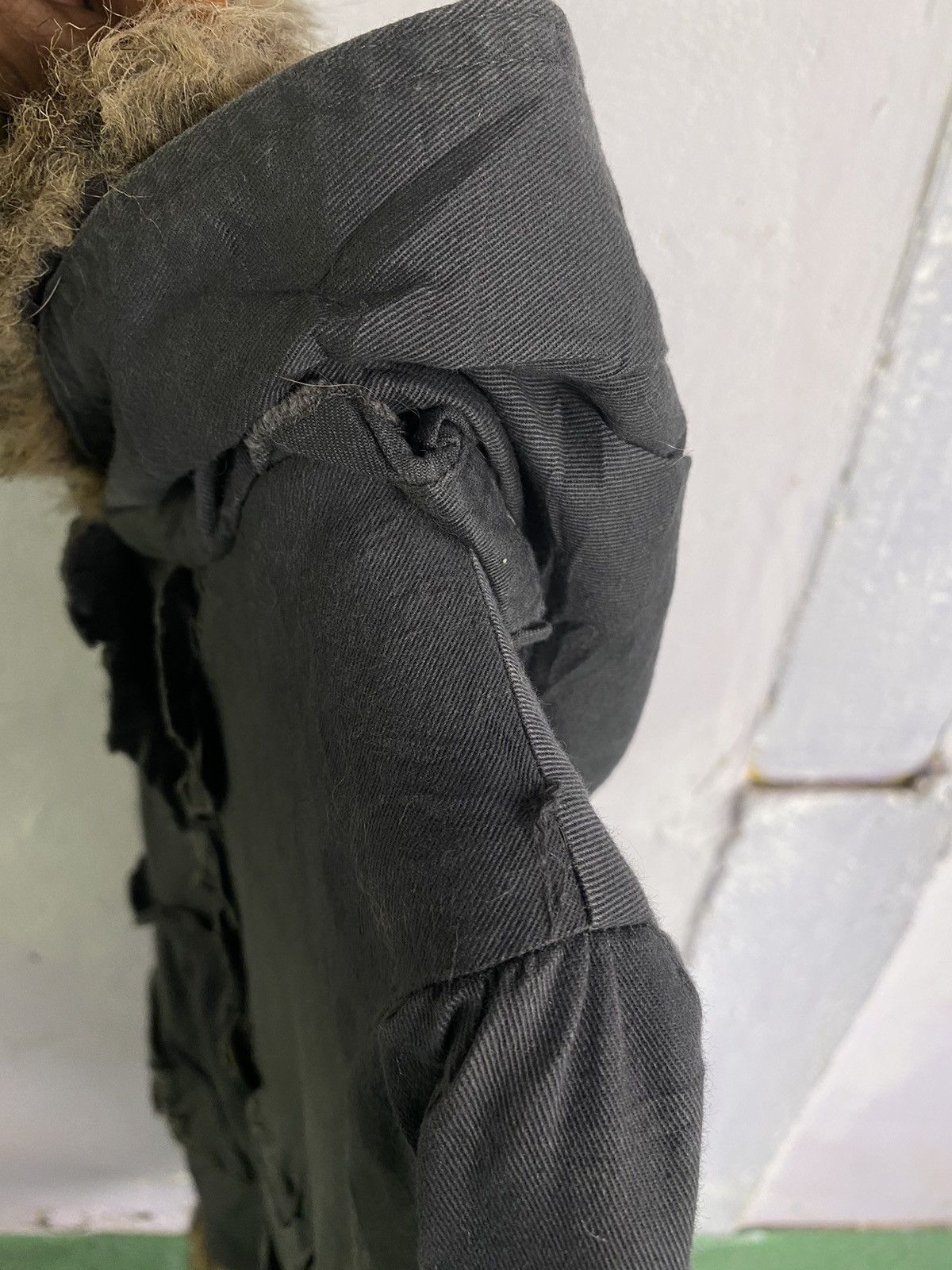 Axist Axes Femme Long Coat Fur With Hoodie Size US M / EU 48-50 / 2 - 18 Thumbnail