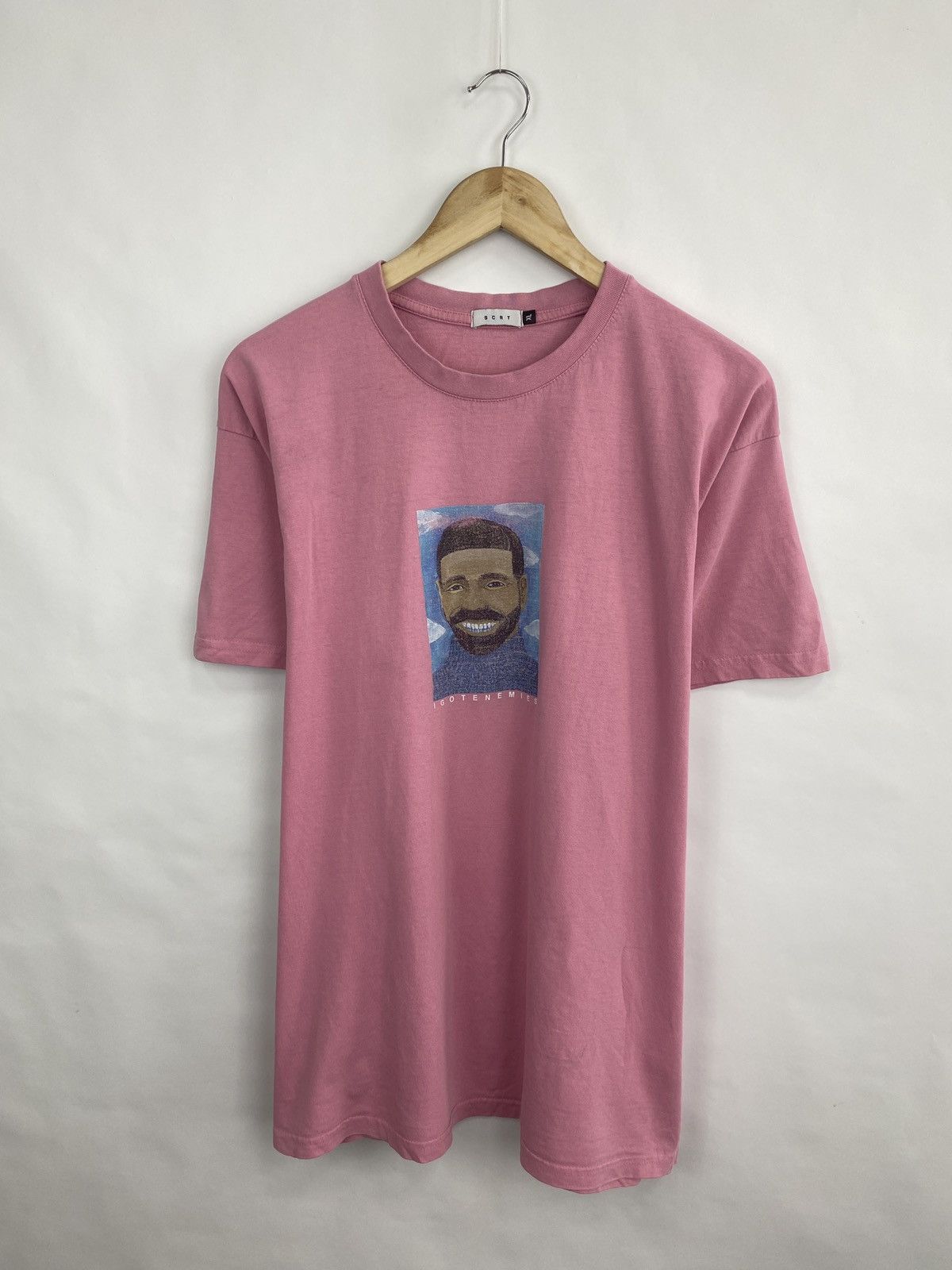 SCRT 🇺🇸 SCRT Drake I Got Enemies T-Shirt Y2K Rare Retro Hype Size US XL / EU 56 / 4 - 3 Thumbnail