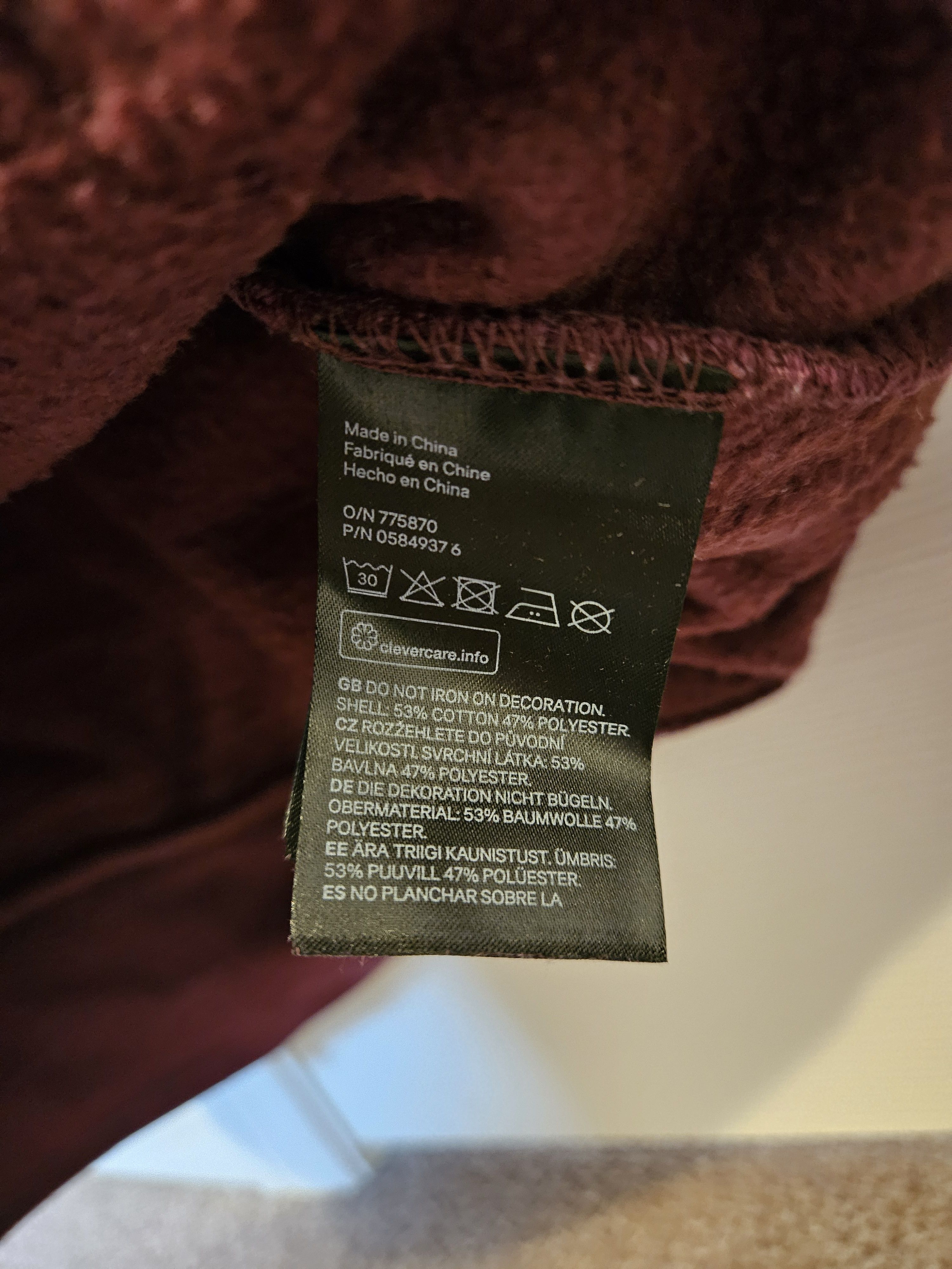 H&M × The Weeknd × XO The Weeknd XO X H&M Hoodie Size US M / EU 48-50 / 2 - 4 Thumbnail