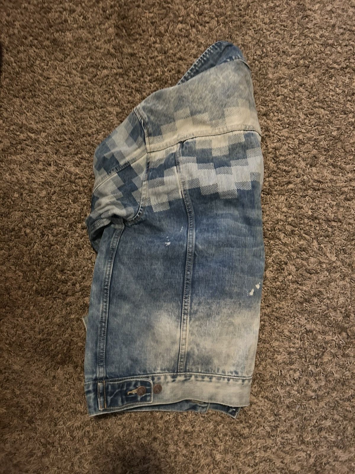 Billionaire Boys Club Billionaire Boys Club Dig Chevron denim jacket Size US L / EU 52-54 / 3 - 3 Thumbnail