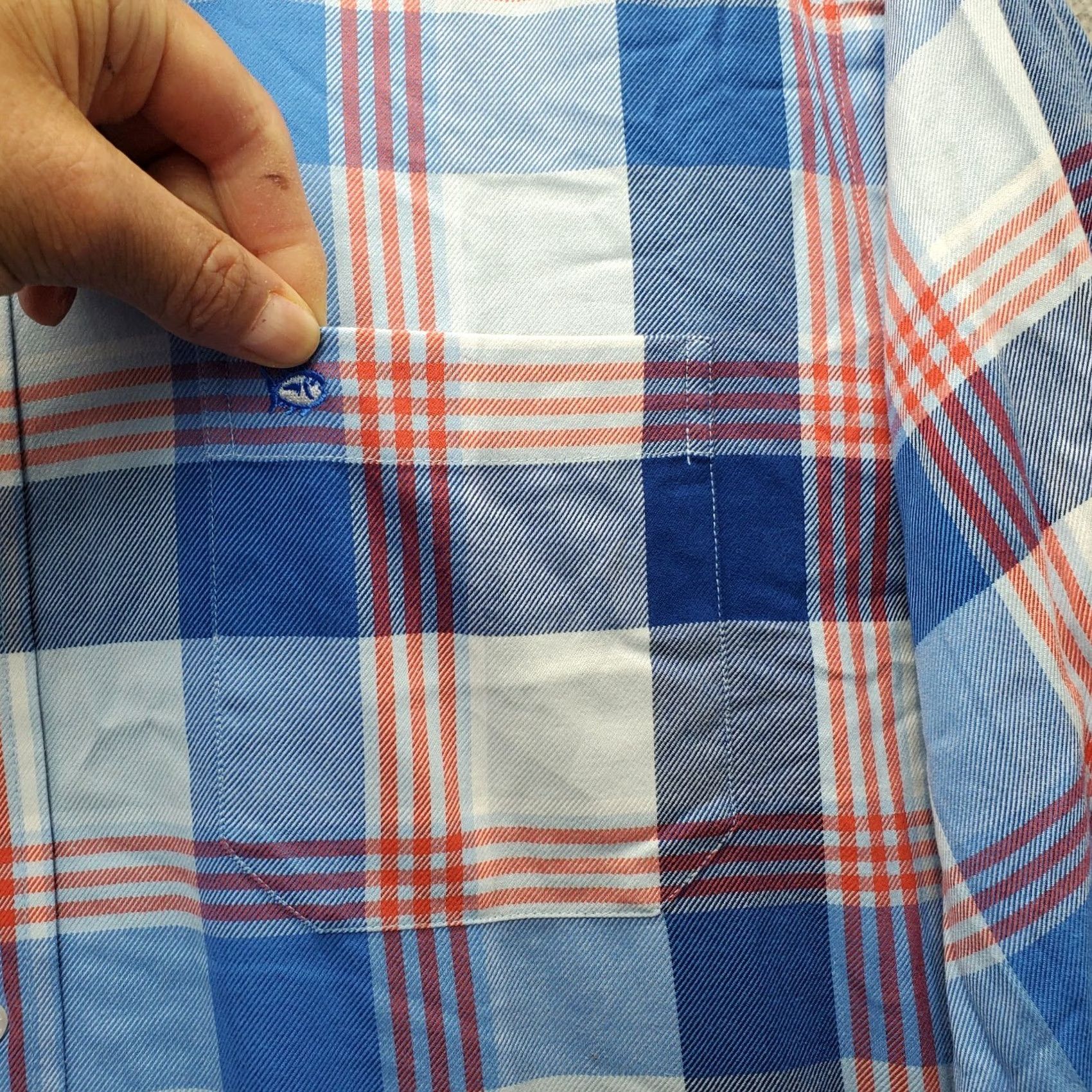 Southern Tide Southern Tide Shirt Mens M Plaid Flannel Button-Up EUC Size US M / EU 48-50 / 2 - 5 Thumbnail