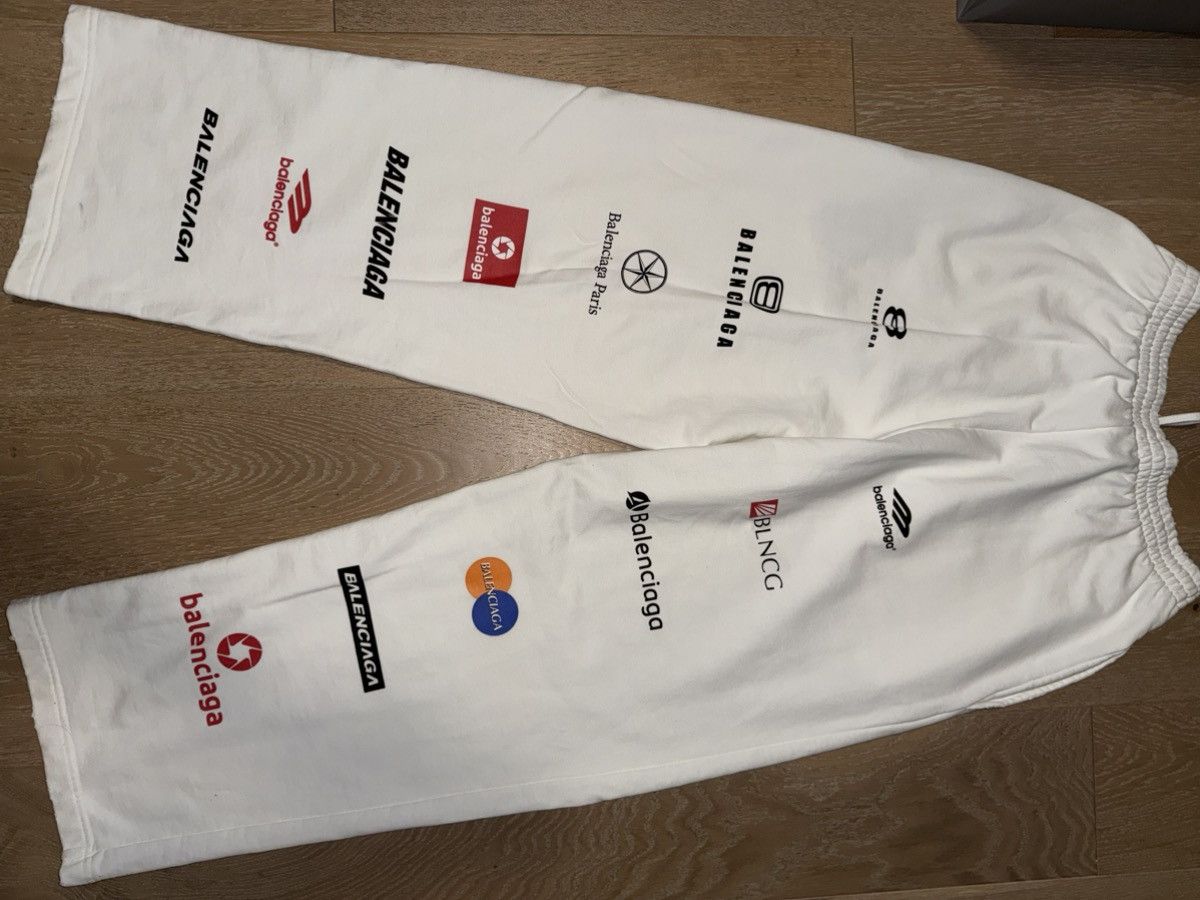 Balenciaga BALENCIAGA TOO LEAGUE SWEATPANFS Size US 30 / EU 46 - 3 Thumbnail
