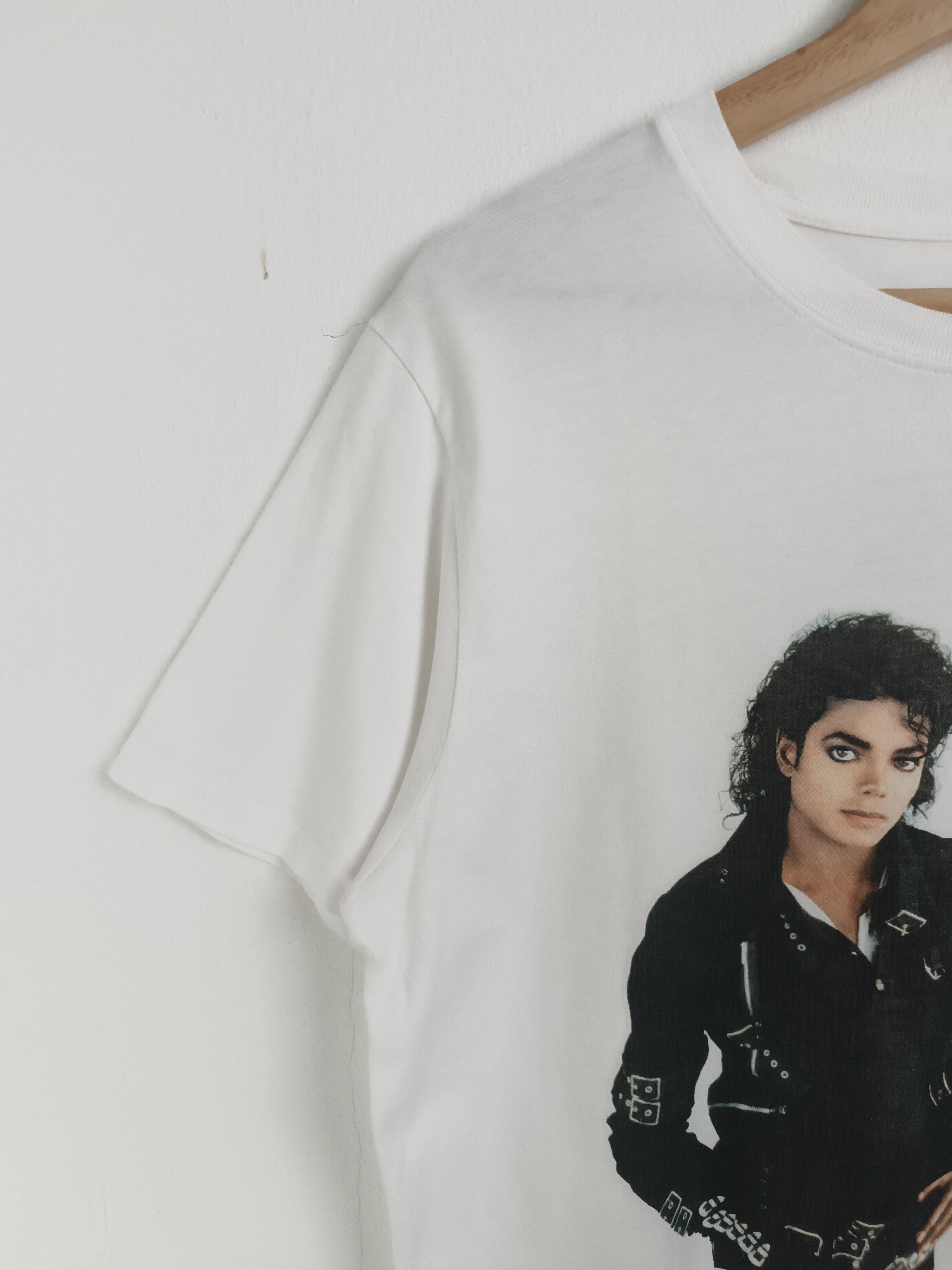Vintage VINTAGE Y2K MICHAEL JACKSON BAD TEE MADONNA FREDDIE EMINEM Size US L / EU 52-54 / 3 - 5 Thumbnail