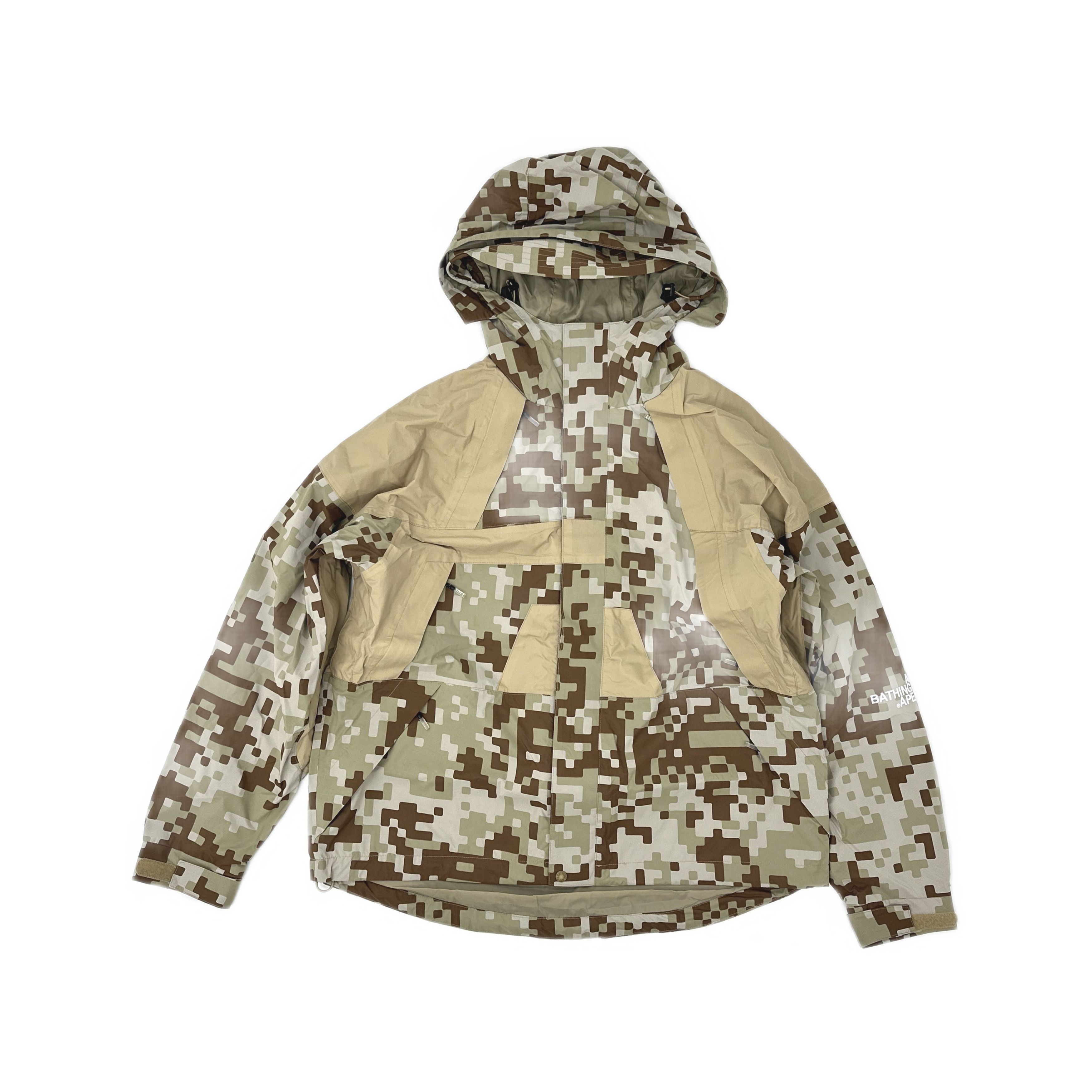 Bape A Bathing Ape Camo Digital Hooded Jacket Size S Size US S / EU 44-46 / 1 - 1 Thumbnail