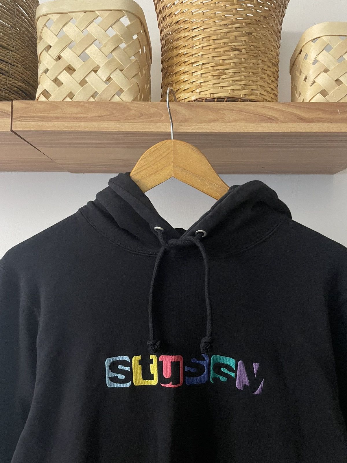 Stussy Stussy Japan Colour Block Logo Hoodie Size US S / EU 44-46 / 1 - 10 Thumbnail