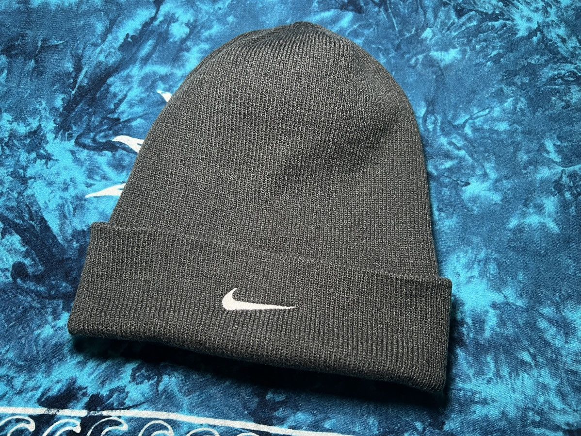 Vintage Vintage Nike Y2k Streetwear Beanie Hat Size ONE SIZE - 7 Thumbnail