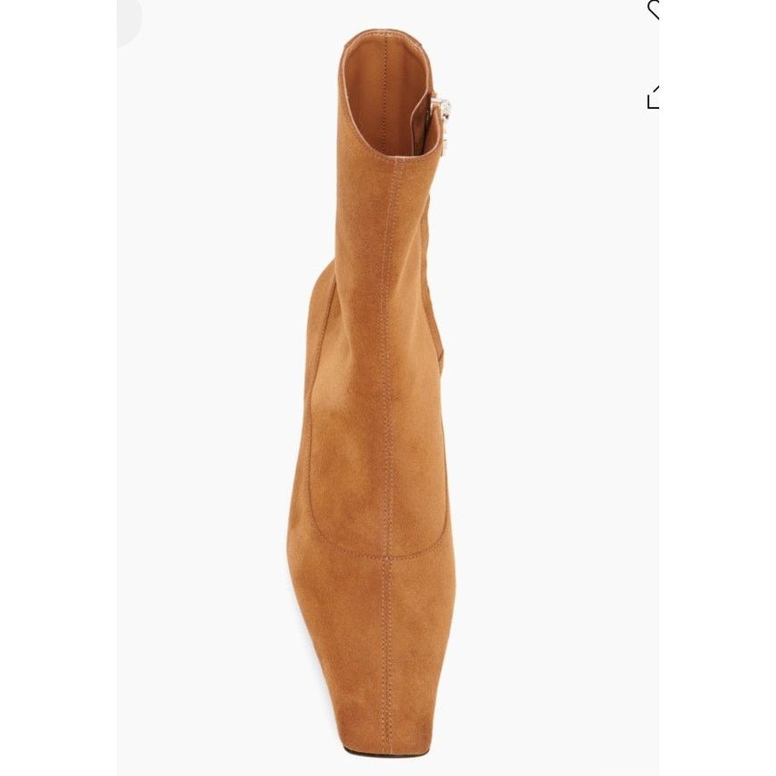 Stella McCartney NWOT: STELLA MCCARTNEY Spur Vegan Suede Ankle Booties Size US 9.5 / IT 39.5 - 4 Thumbnail