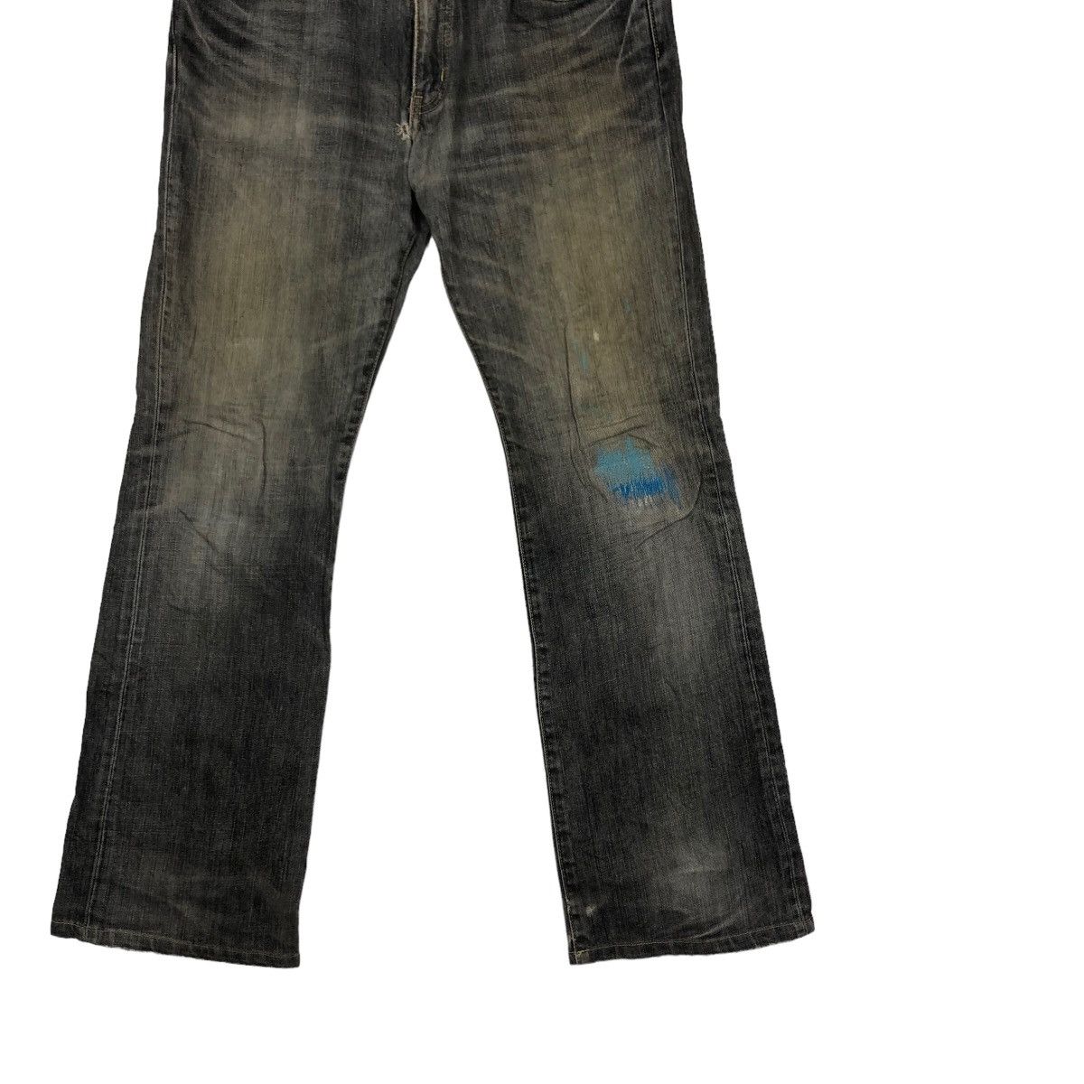 Japanese Brand 🔥90’s Vintage Distressed Denim Jeans Uniqlo Japan Size US 33 - 5 Thumbnail