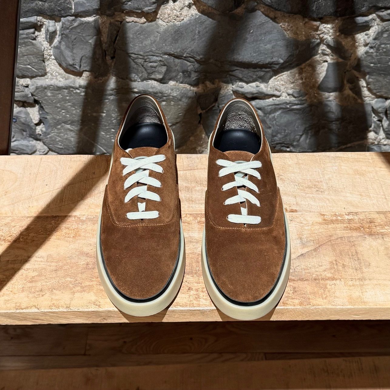 Ermenegildo Zegna × Fear of God Fear of God x Ermenegildo Zegna Brown Suede Sneakers Size US 8 / EU 41 - 3 Thumbnail