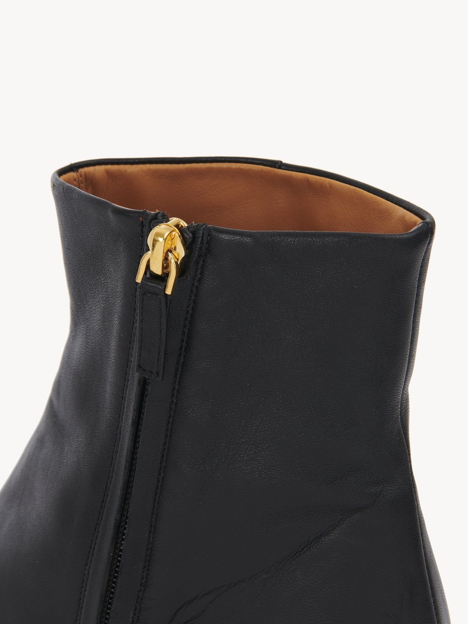 Chloe o1loc1c0325 CHC23 Rebecca Ankle Boots in Black Size US 8 / IT 38 - 6 Thumbnail