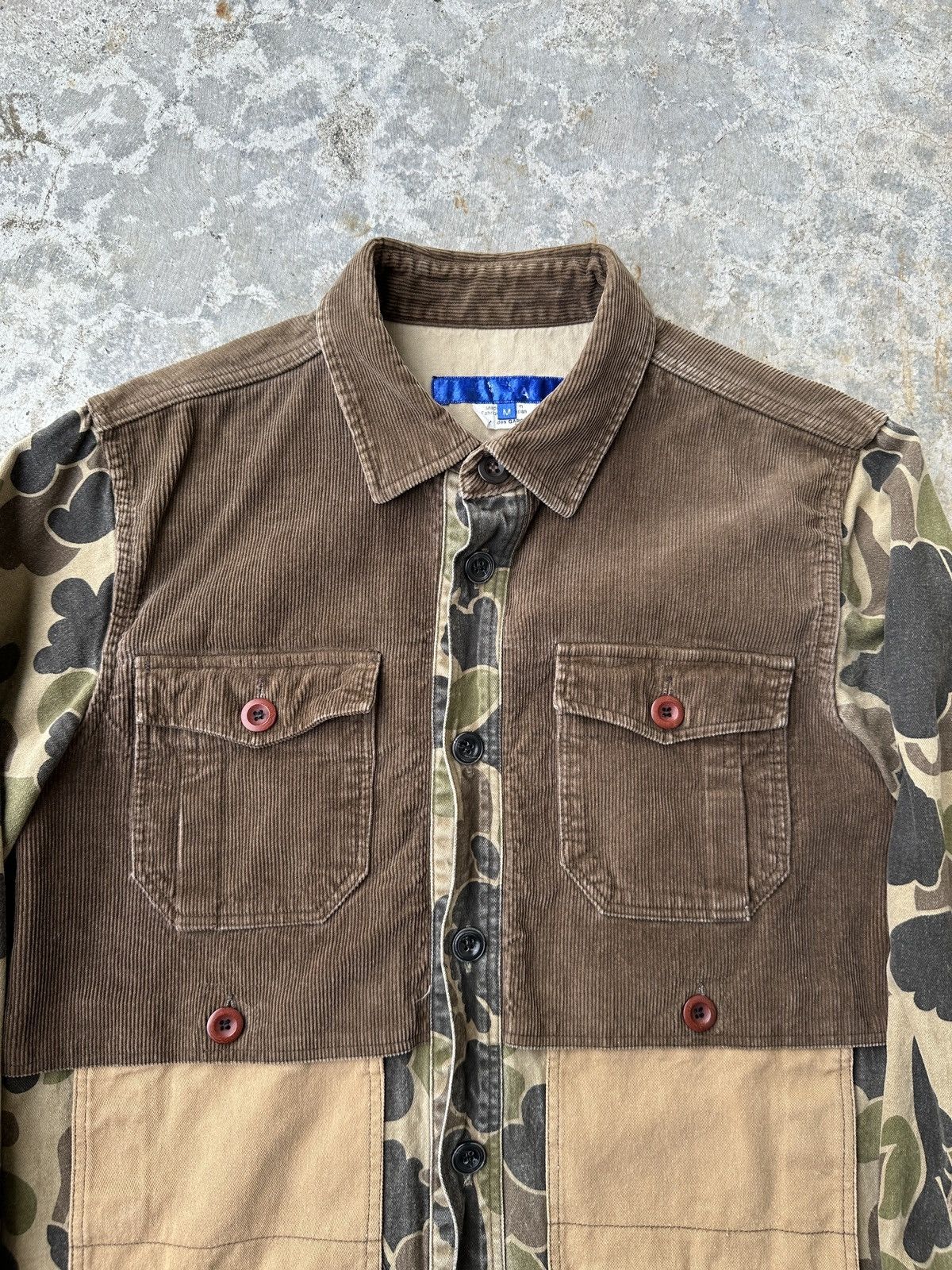 Junya Watanabe Junya MAN Duck Frog Camo hunting canvas corduroy elbow patch Size US M / EU 48-50 / 2 - 3 Thumbnail