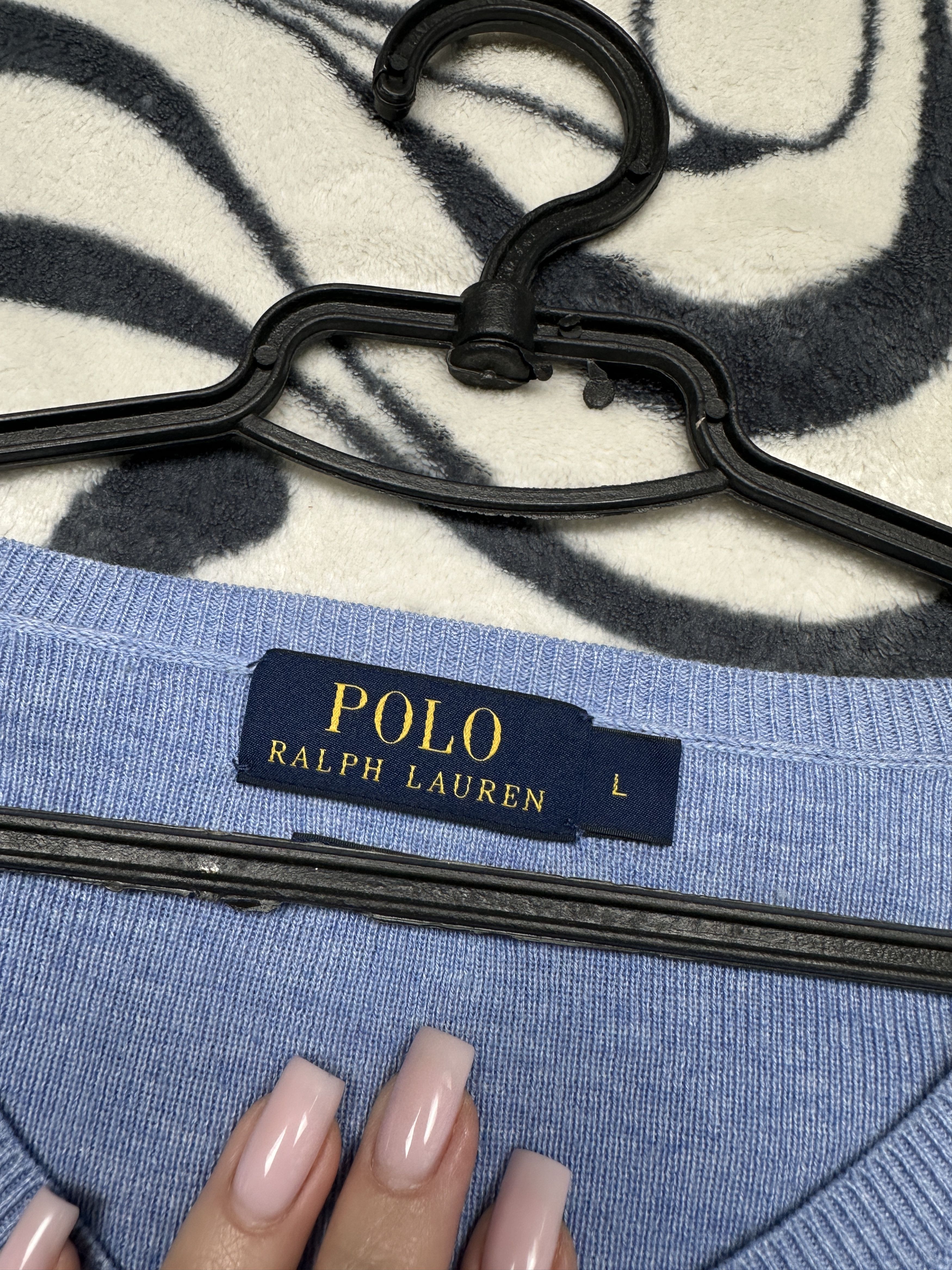 Polo Ralph Lauren Polo Ralph Lauren Mens V-Neck Sweater Size US L / EU 52-54 / 3 - 4 Thumbnail