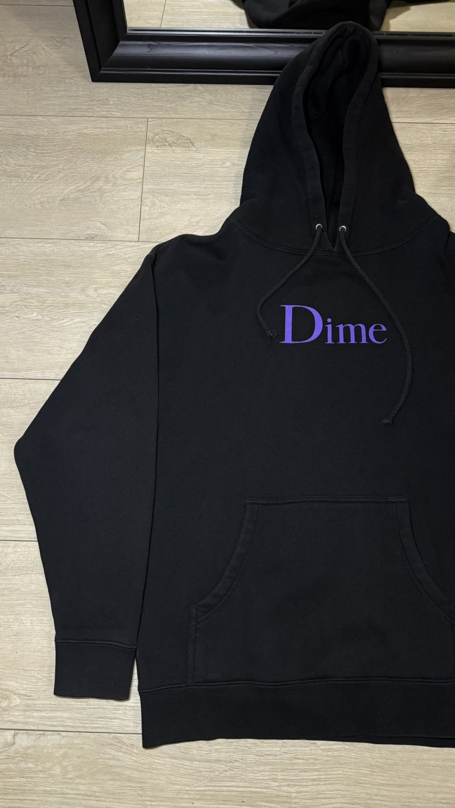 Dime Dime Classic Skateboards Purple Spellout Hoodie Dimecraft Size US L / EU 52-54 / 3 - 2 Thumbnail