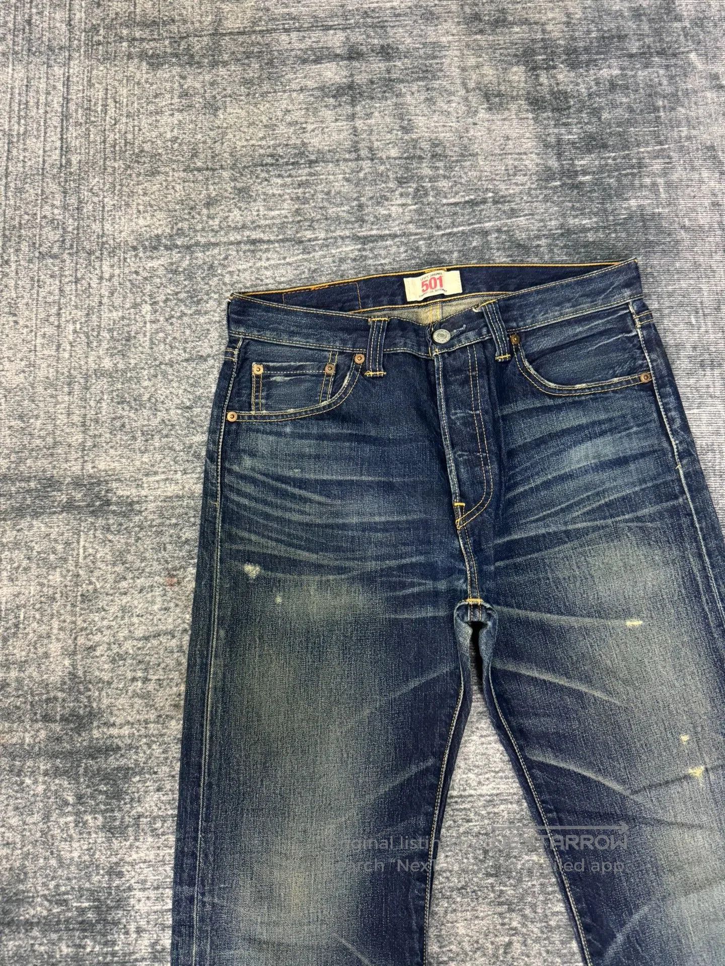 Levi's Vintage Levis 08501 Washed Jeans. Size US 31 - 3 Thumbnail