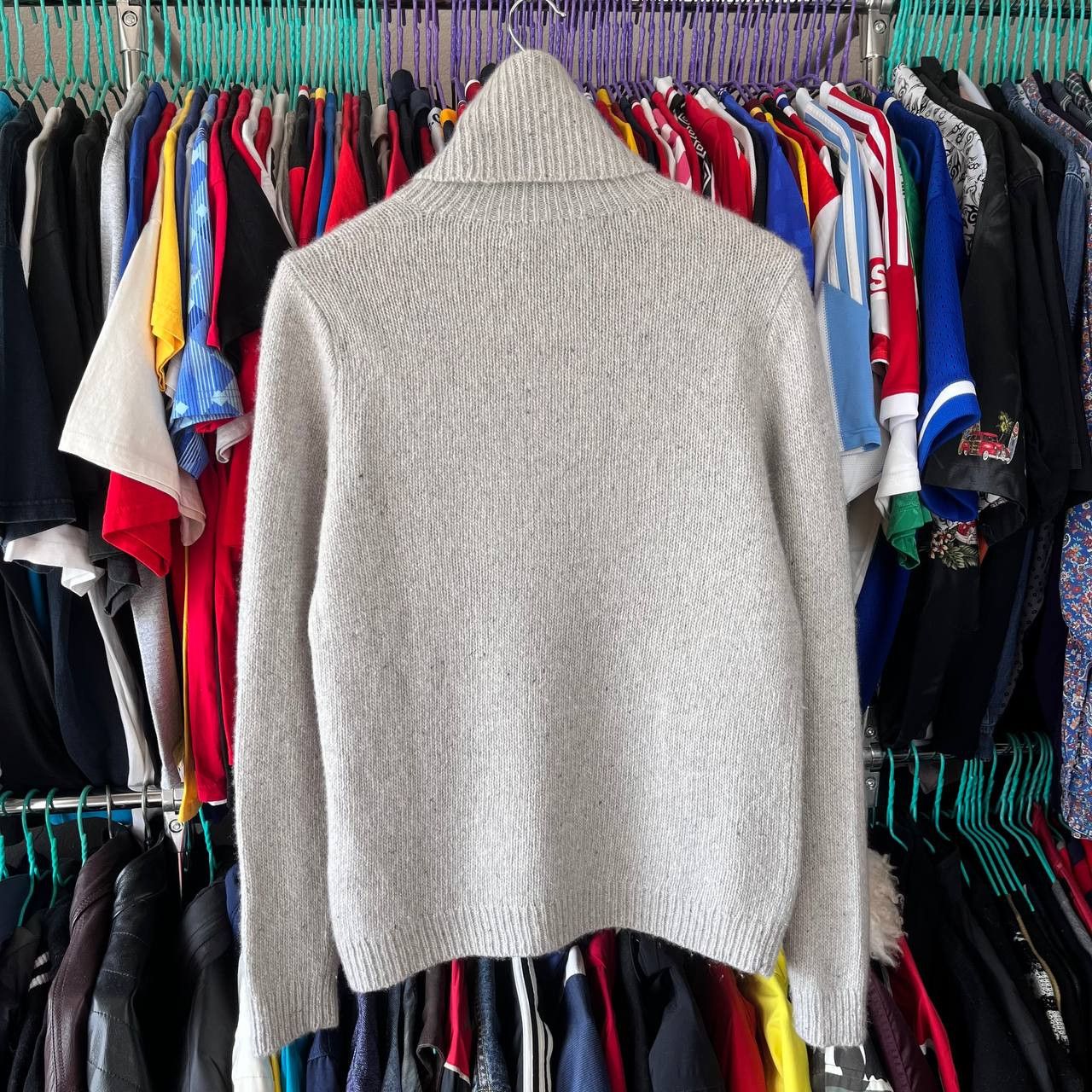 Ralph Lauren Black Label Ralph Lauren Black Label CashmereTurtleneck Sweater Size L / US 10 / IT 46 - 7 Thumbnail