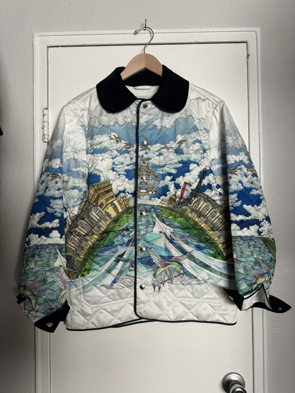 Casablanca Casablanca Le Vol Ideal Quilted Hunting Jacket Size US M / EU 48-50 / 2 - 4 Thumbnail