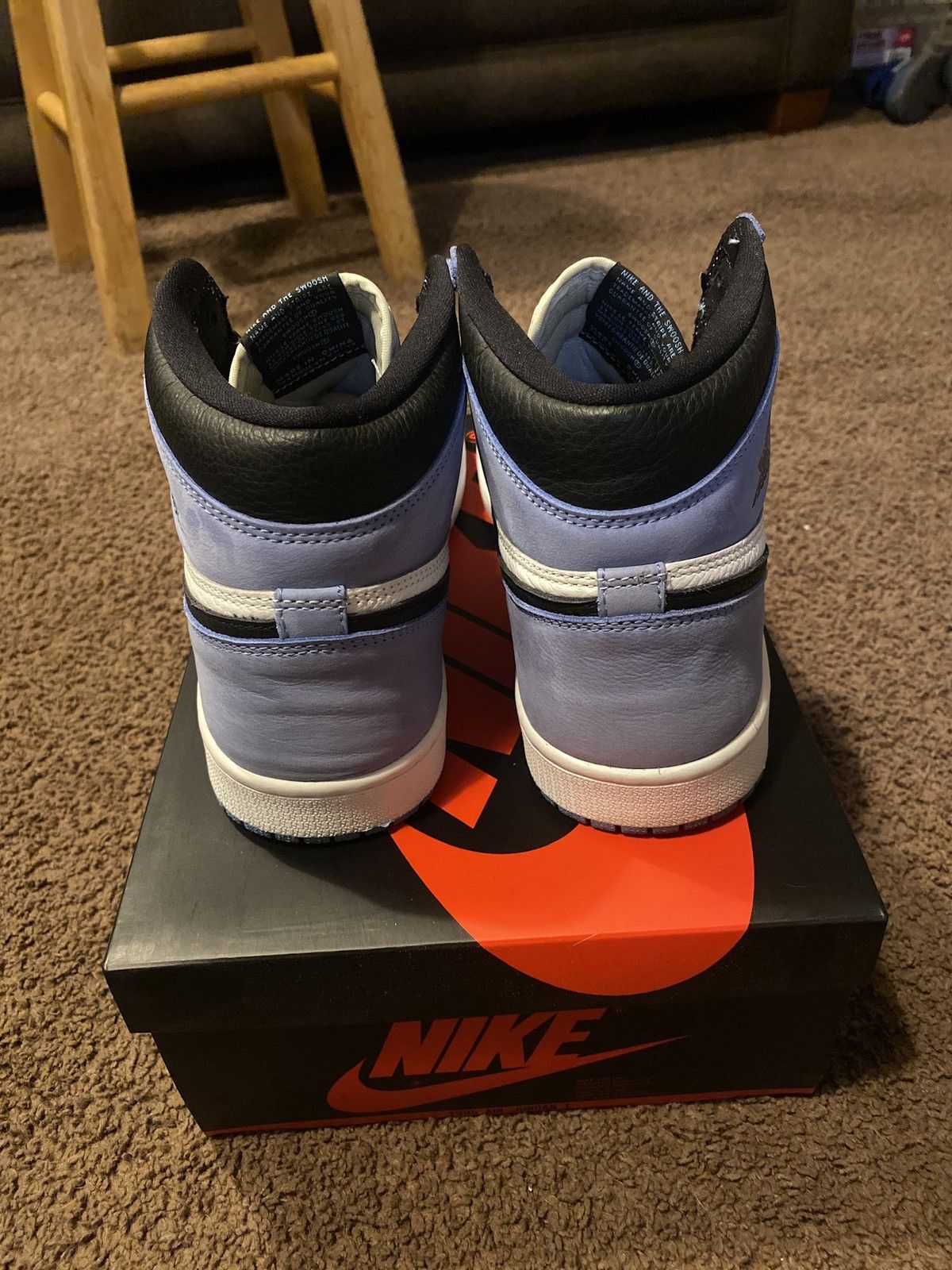 Jordan Brand Jordan one University blue Size US 9.5 / EU 42-43 - 6 Thumbnail