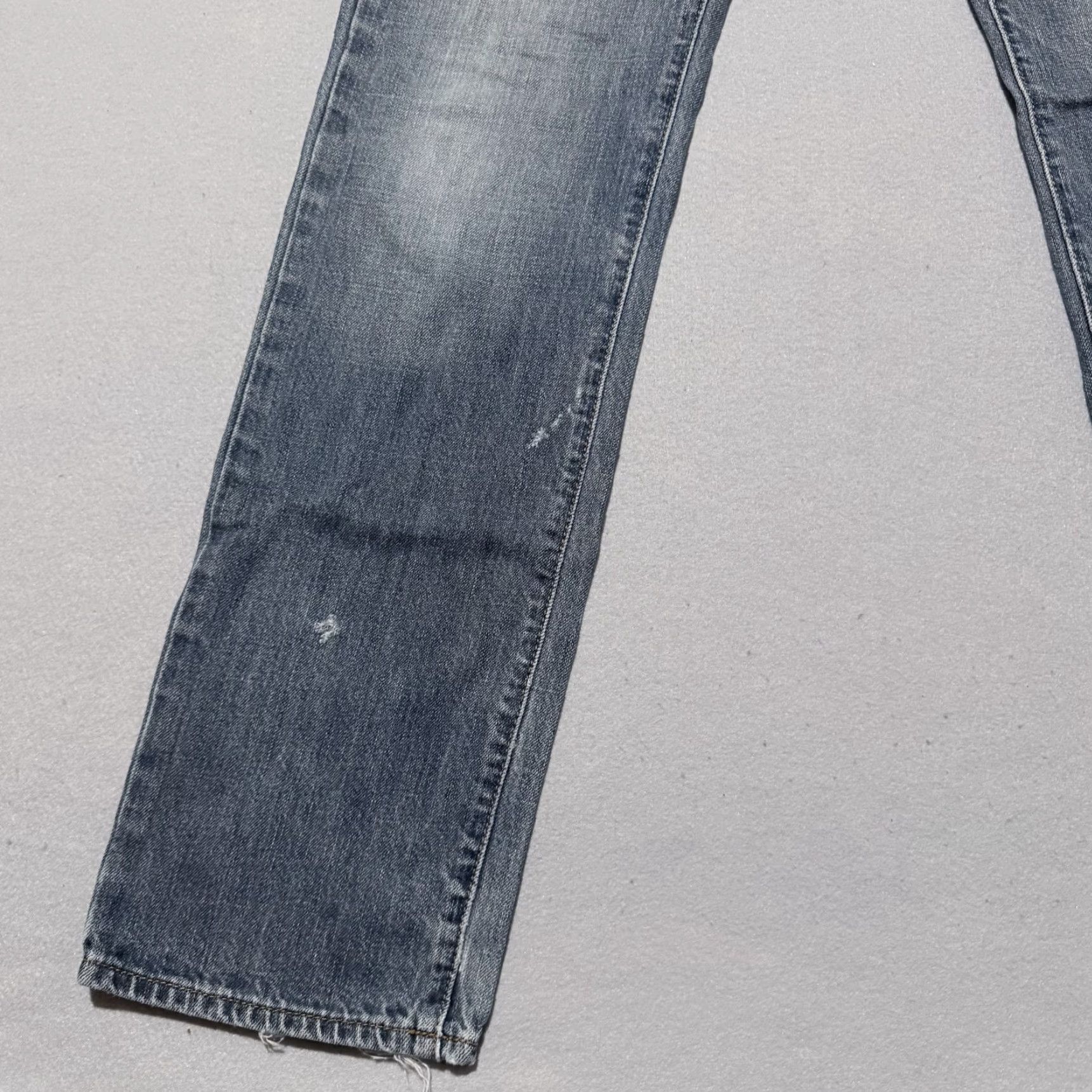 Calvin Klein Calvin Klein Jeans Men Blue Denim Low Rise Classic Straight Zip Fly 30 Jeans Size US 30 / EU 46 - 5 Thumbnail