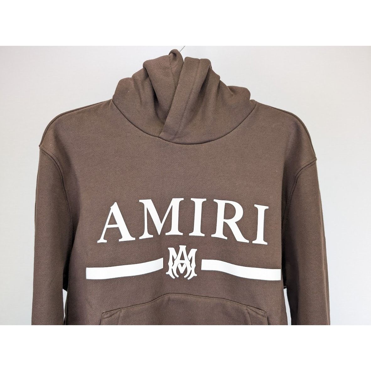 Amiri o1rshd1 Amiri MA Bar Hoodie in Brown Size US S / EU 44-46 / 1 - 6 Thumbnail