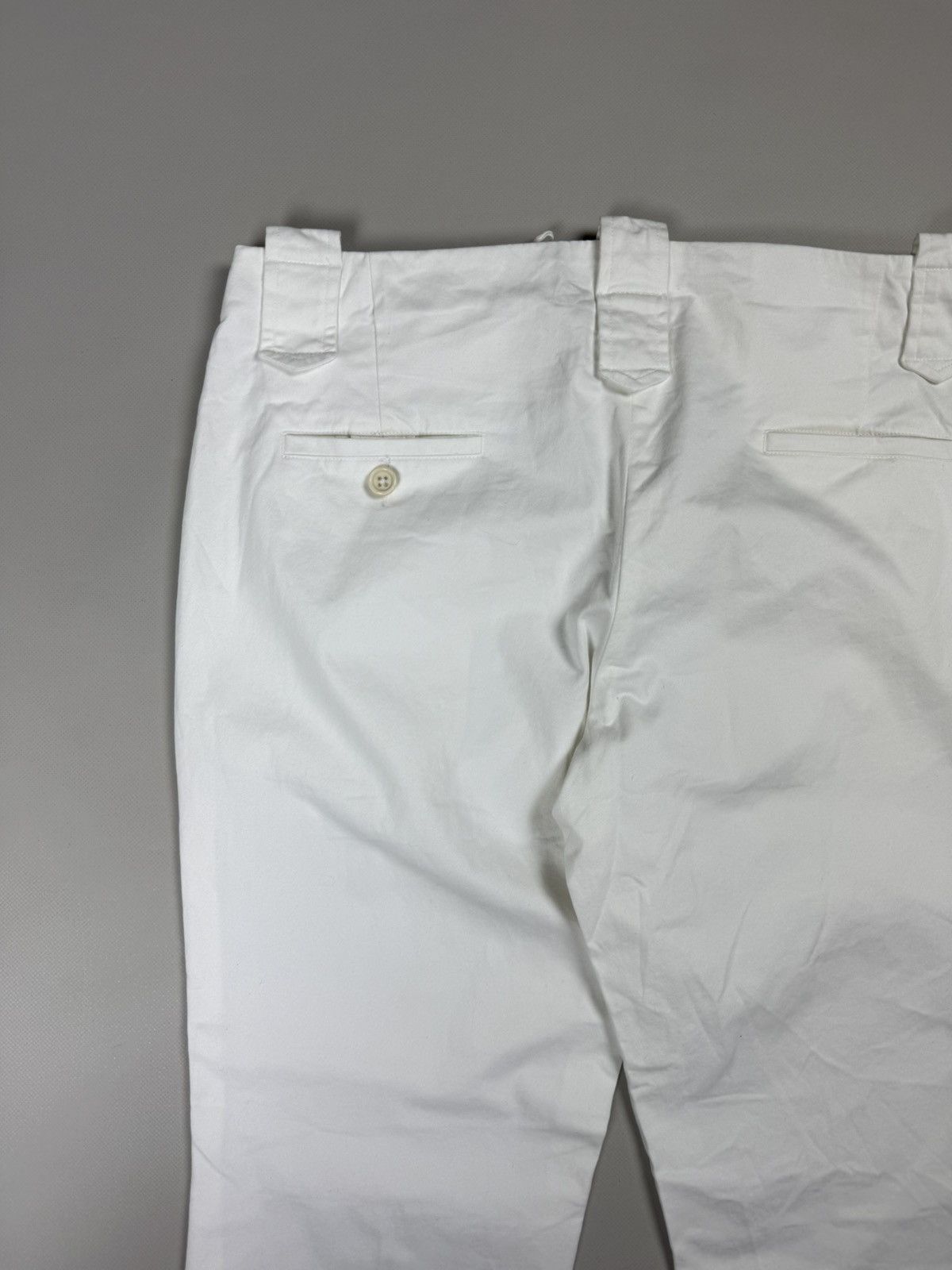 Jil Sander × Vintage Jil Sander Vintage Cropped Cotton Chino Pants Trousers Size 34" / US 12 / IT 48 - 18 Thumbnail