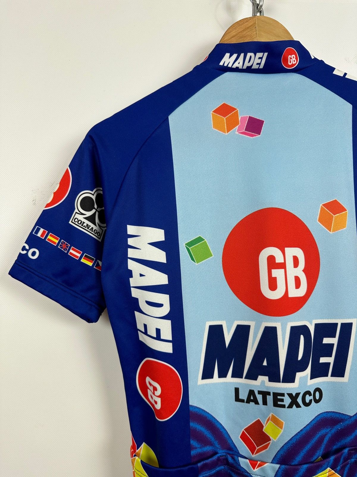 Vintage 1995 Vintage Sportful Mapei GB Cycling Jersey Size US M / EU 48-50 / 2 - 15 Thumbnail