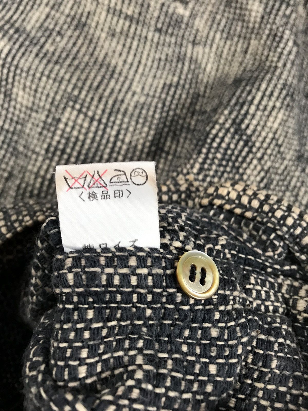 Yohji Yamamoto Vintage Y's Yohji Yamamoto weaves pullover /sashiko/quilt Size US M / EU 48-50 / 2 - 12 Thumbnail