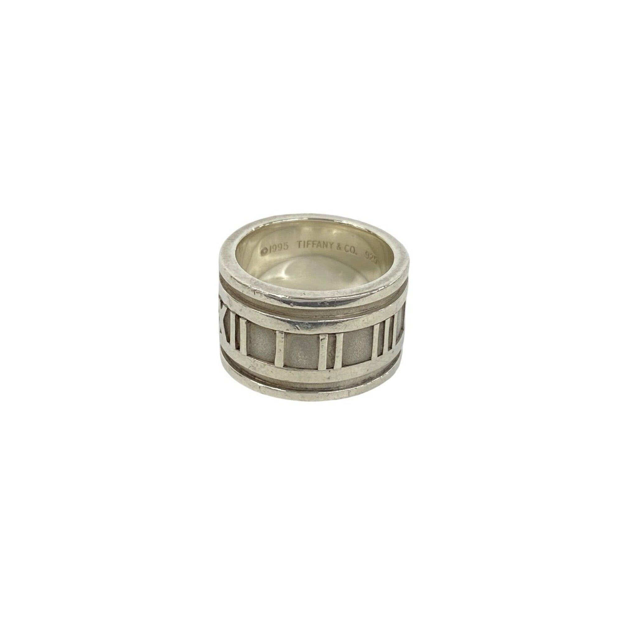 Tiffany & Co. TIFFANY&Co. Tiffany Wide Atlas Ring, Sterling Silver 925, Accessory, Silver, Item Number 21828 Size ONE SIZE - 1 Thumbnail